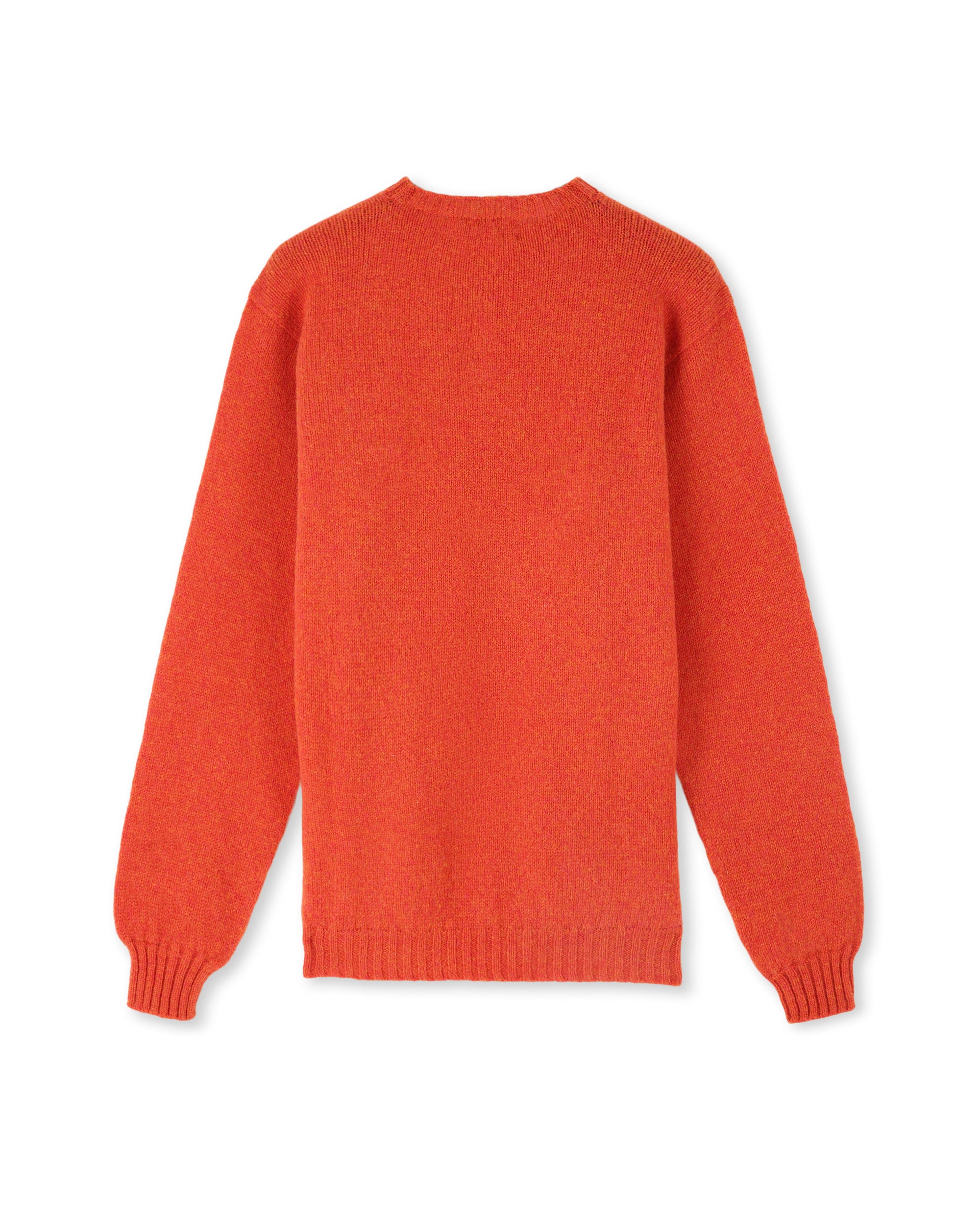 Shetlandcrewneck Sweater Crewneck Wool