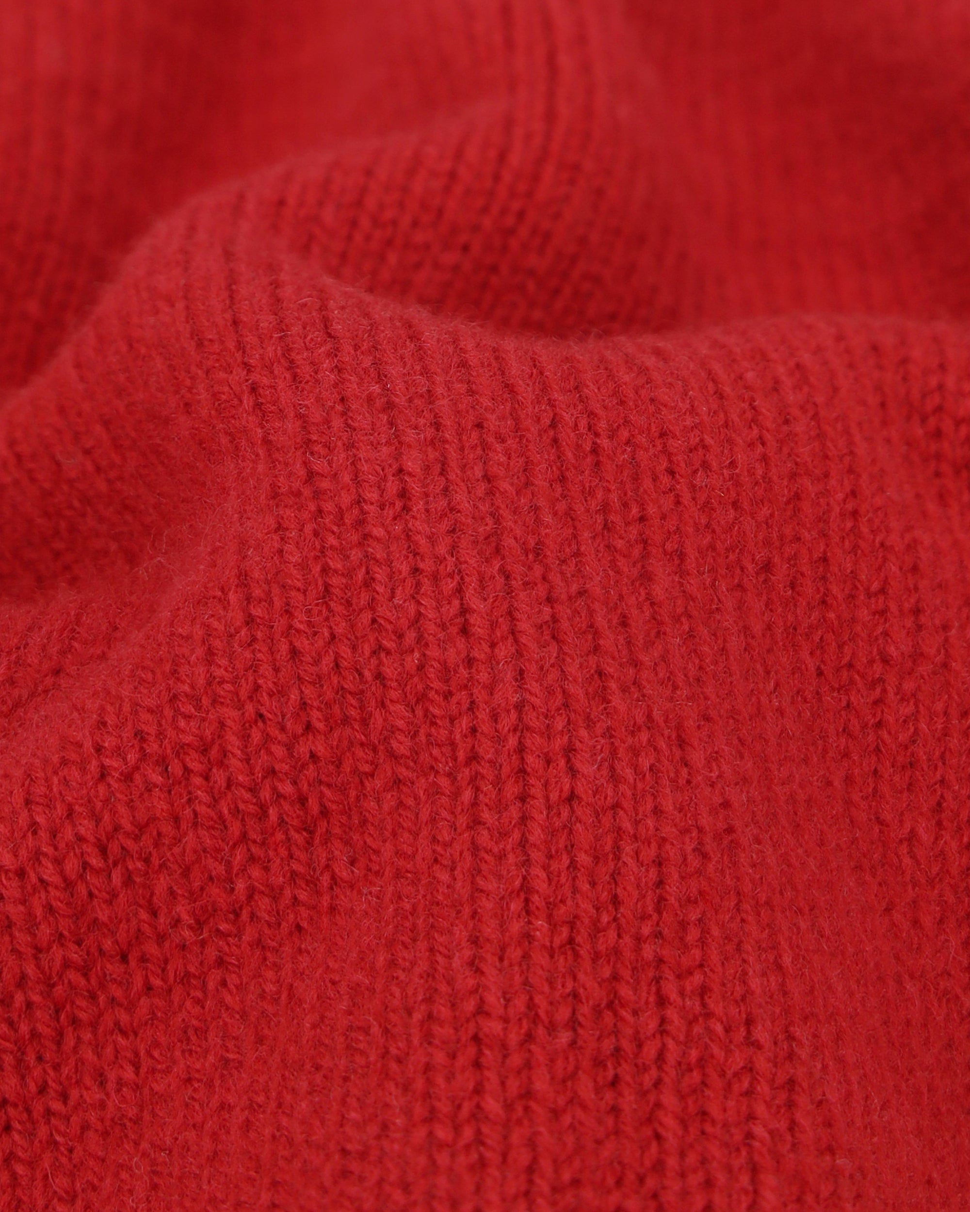 Crow Wool Knitted Zip Jumper