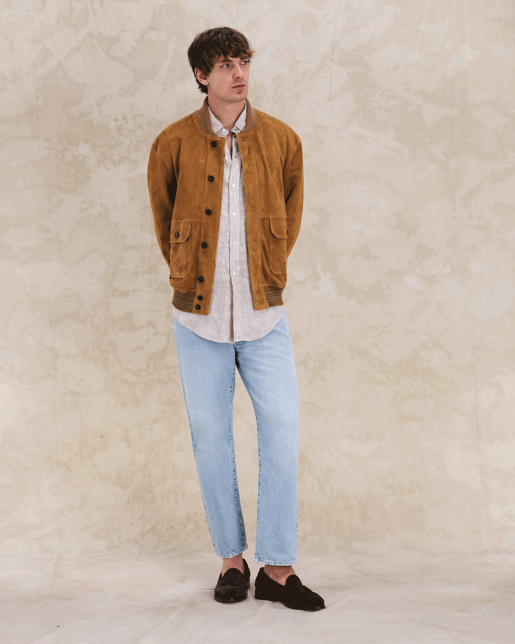 Cruiser Bomber In Camoscio