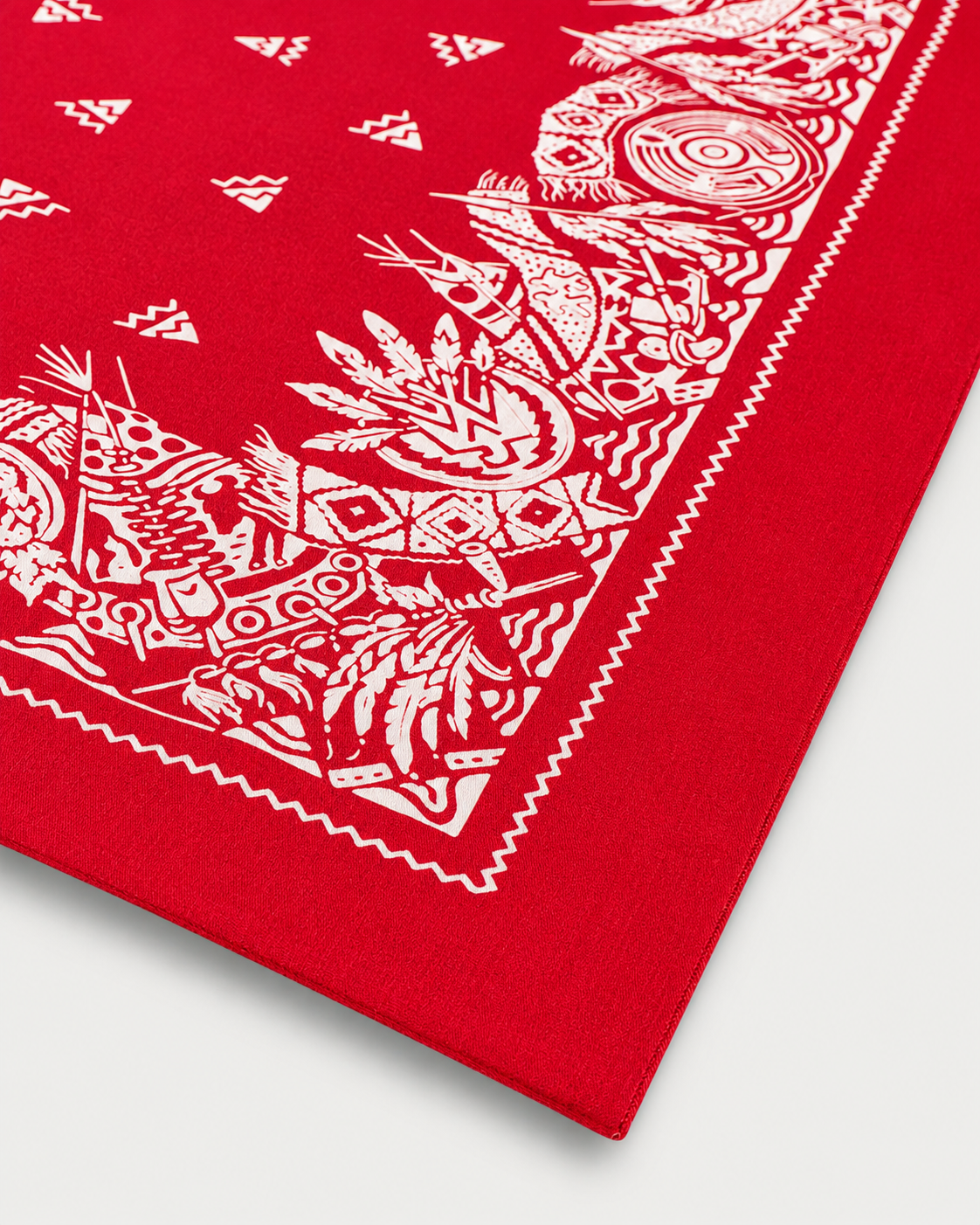Bandana in Cotone con Stampa "Apach"