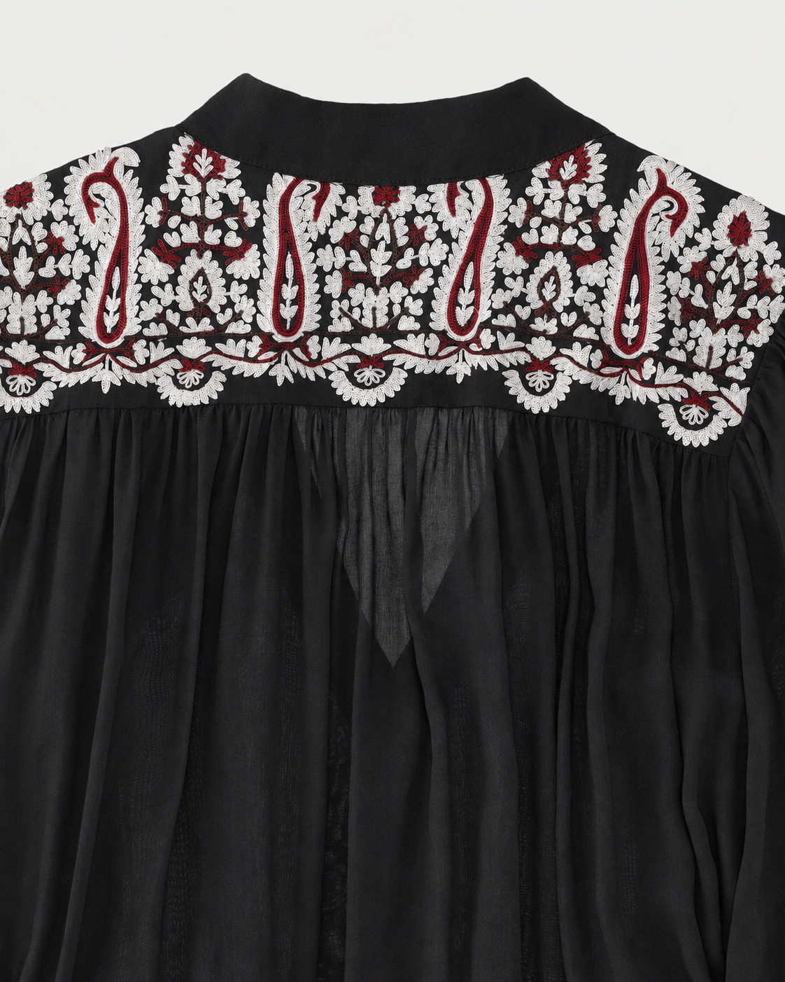 Alana Embroidered Viscose Dress