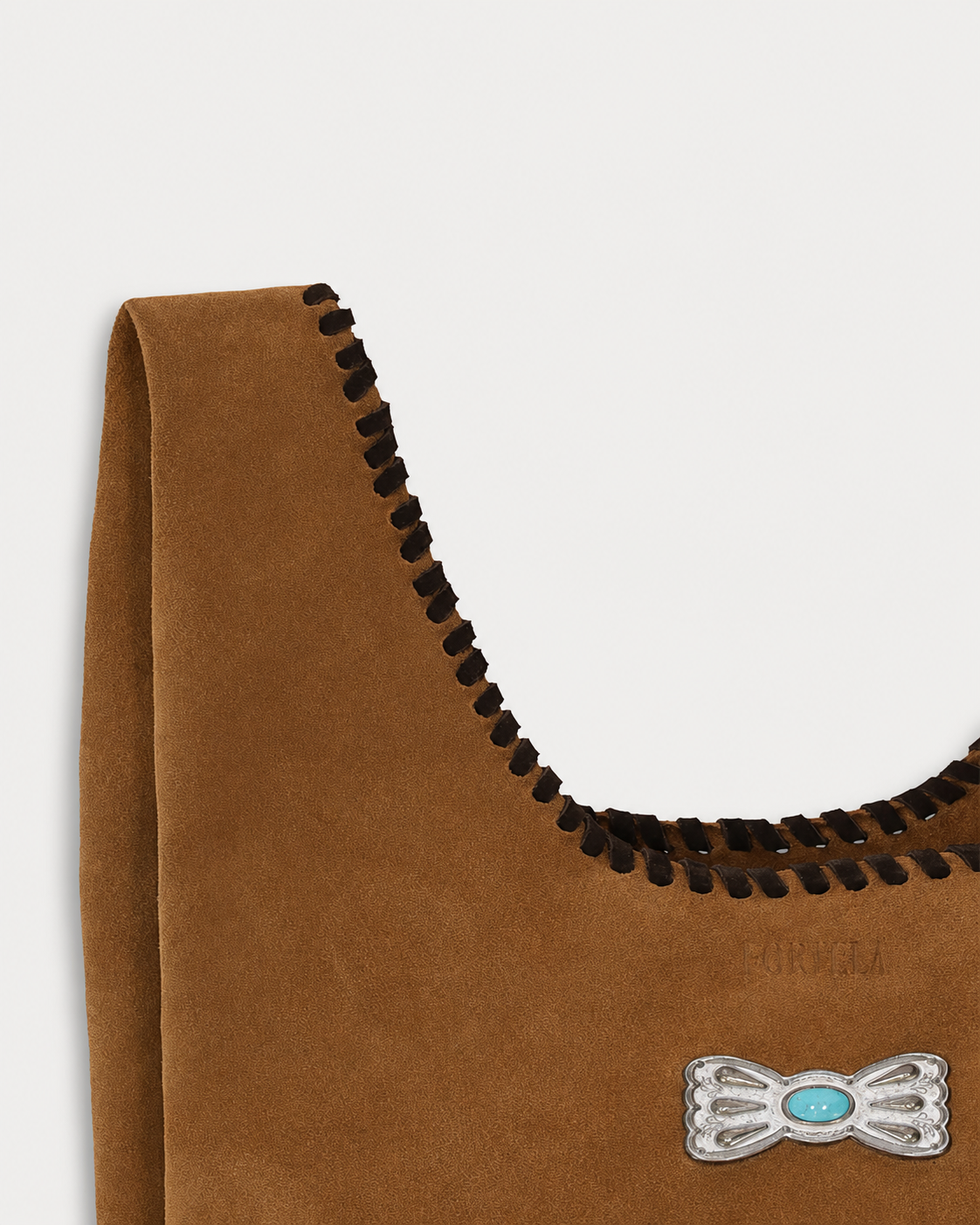 Karola Borsa Mini in Pelle Scamosciata