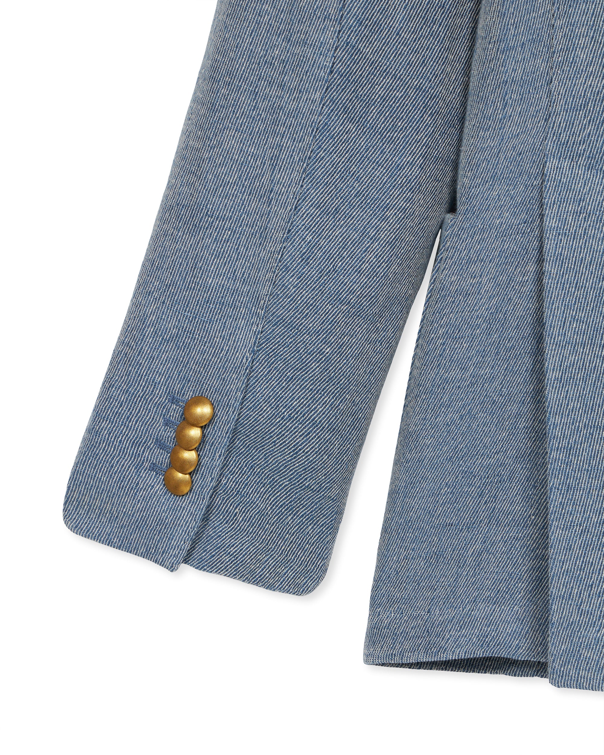 David Jacket Doppio Petto Misto Linen