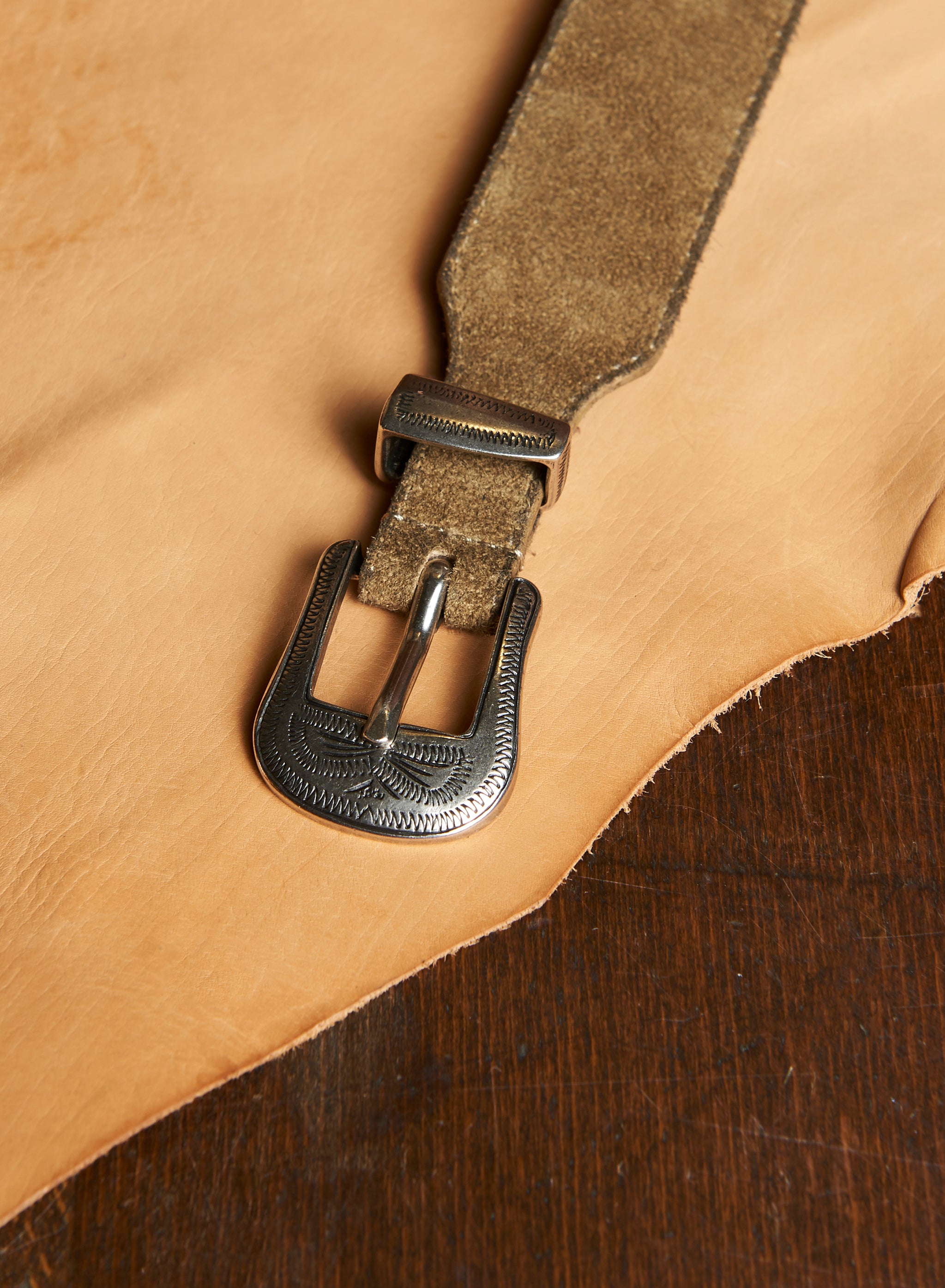 Denver Cintura in Pelle Scamosciata