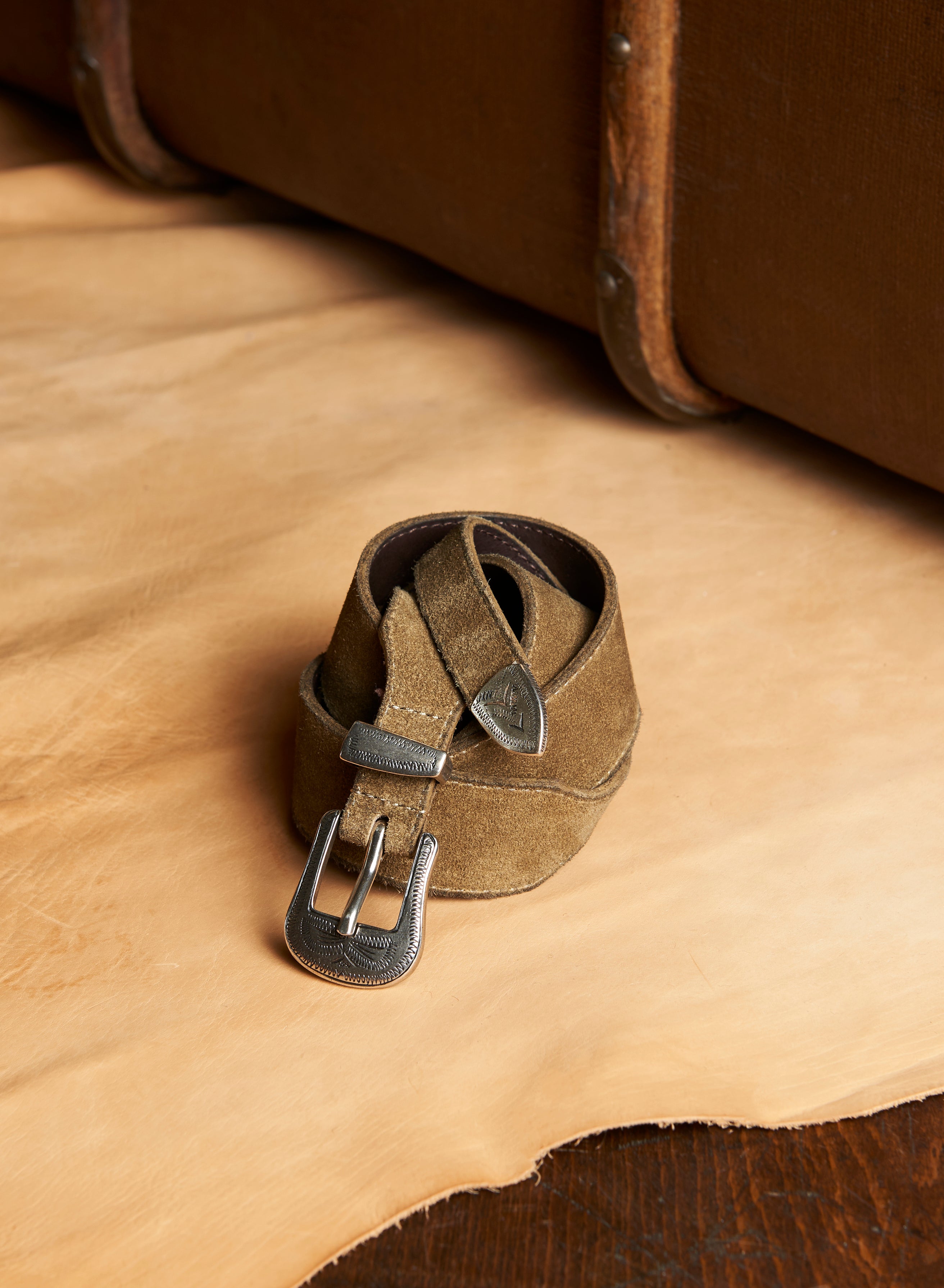 Denver Cintura in Pelle Scamosciata