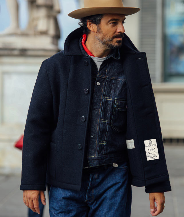 Donkeyjacket Giacca Donkey in Lana Vergine