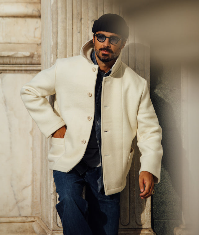 Donkeyjacket Giacca Donkey in Lana Vergine