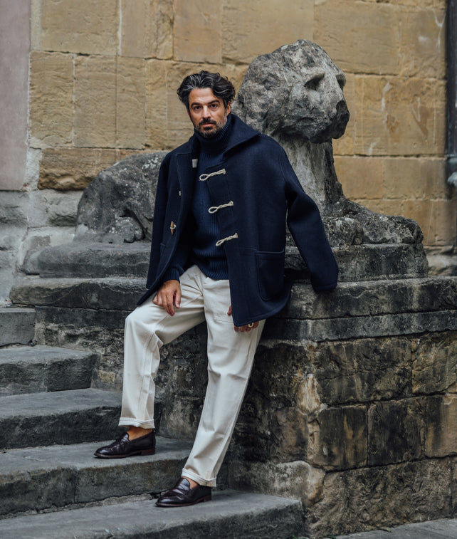 Duffle Giacca In Lana Vergine