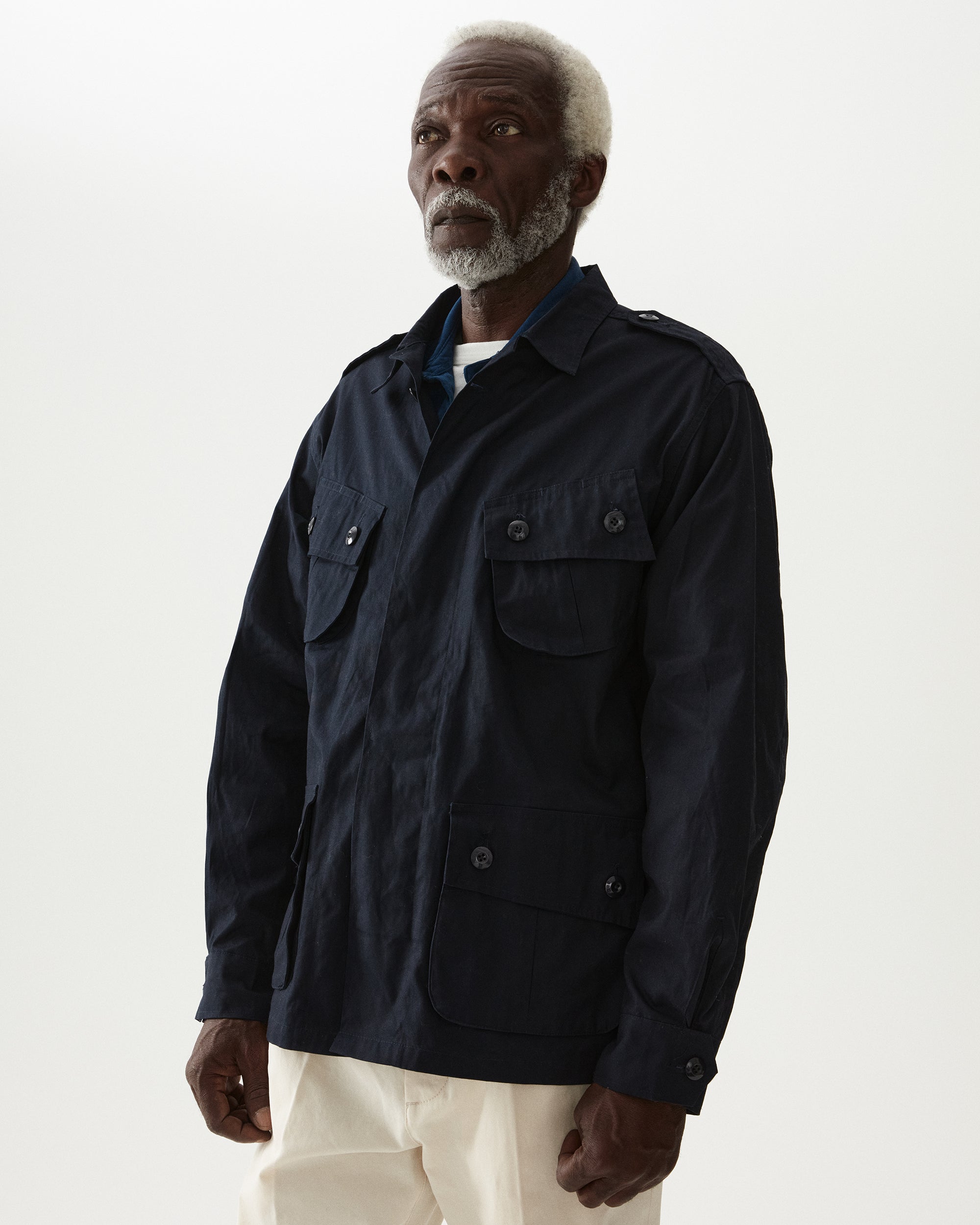 Elias Jungle Jacket In Cotone