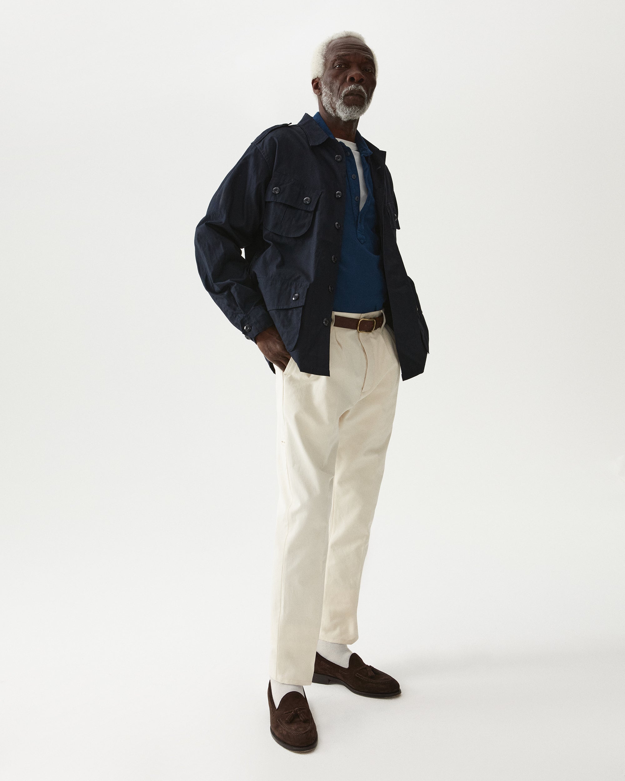 Elias Jungle Jacket In Cotone