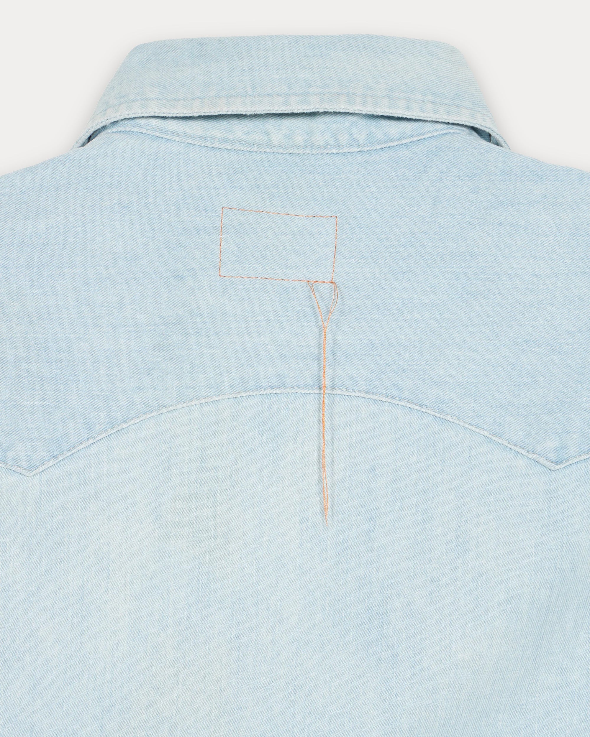 Elpaso Western Shirt Bleach Wash