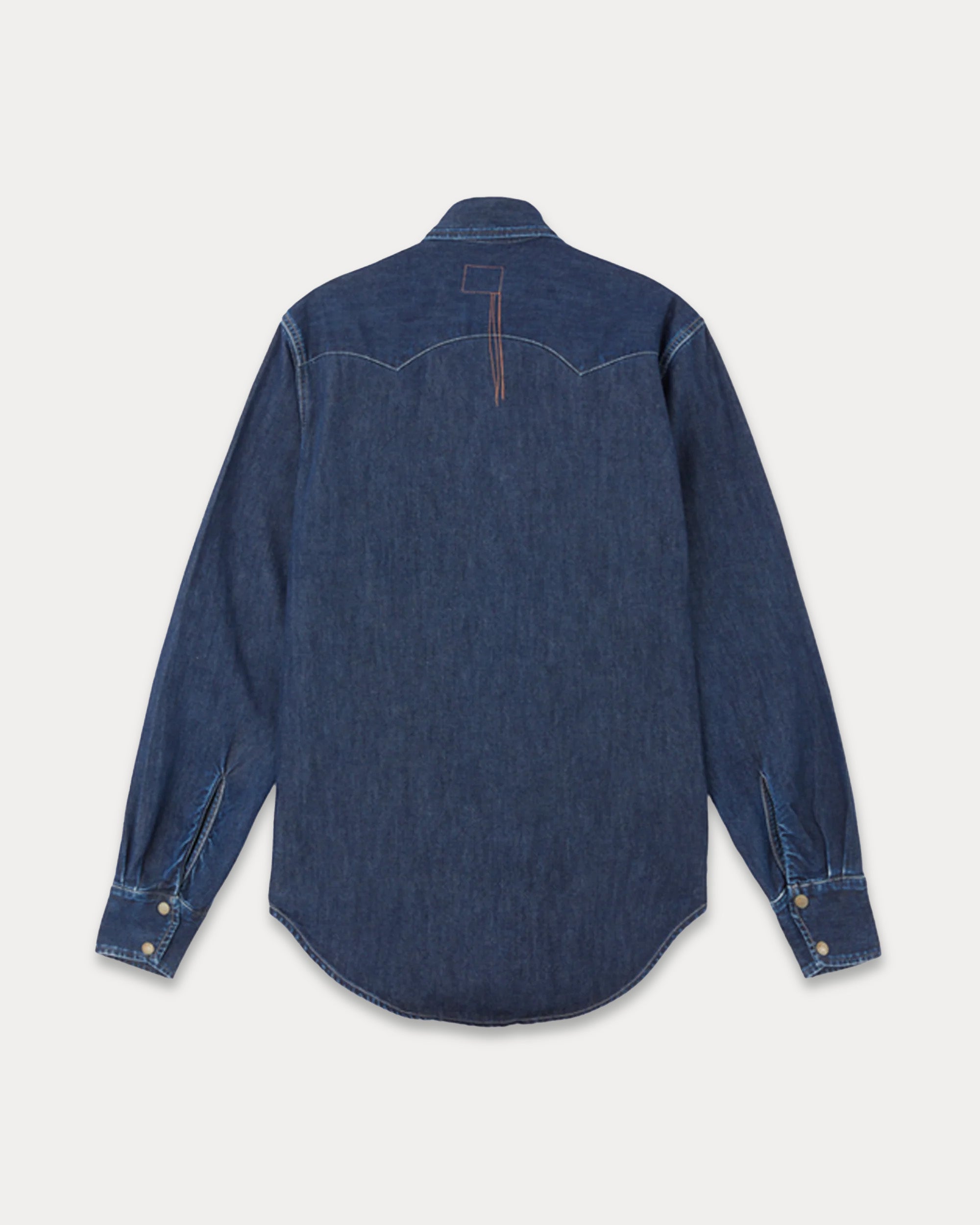 Elpaso Denim Western Shirt Stone Wash