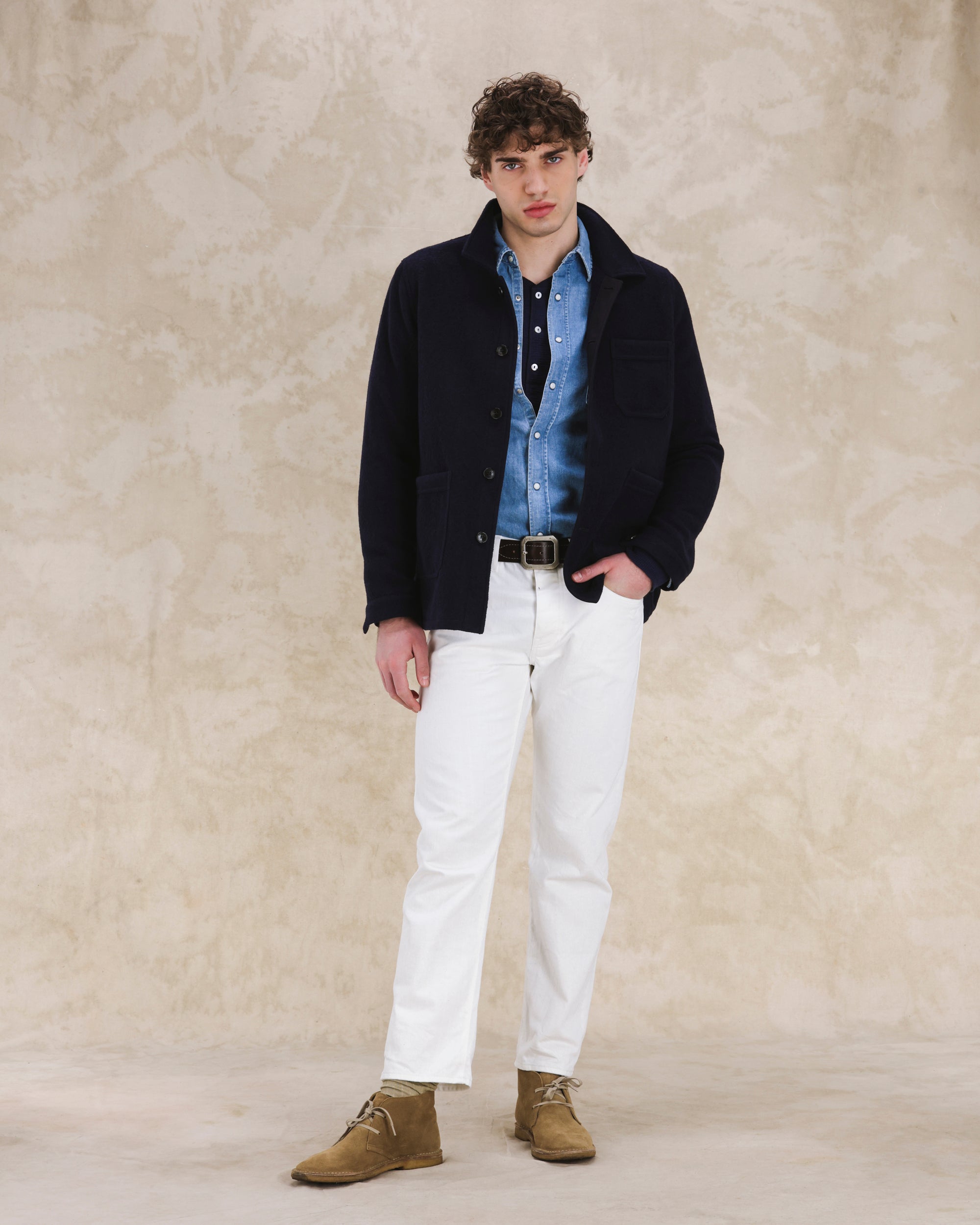 Fergus Workjacket In Lana Brushed