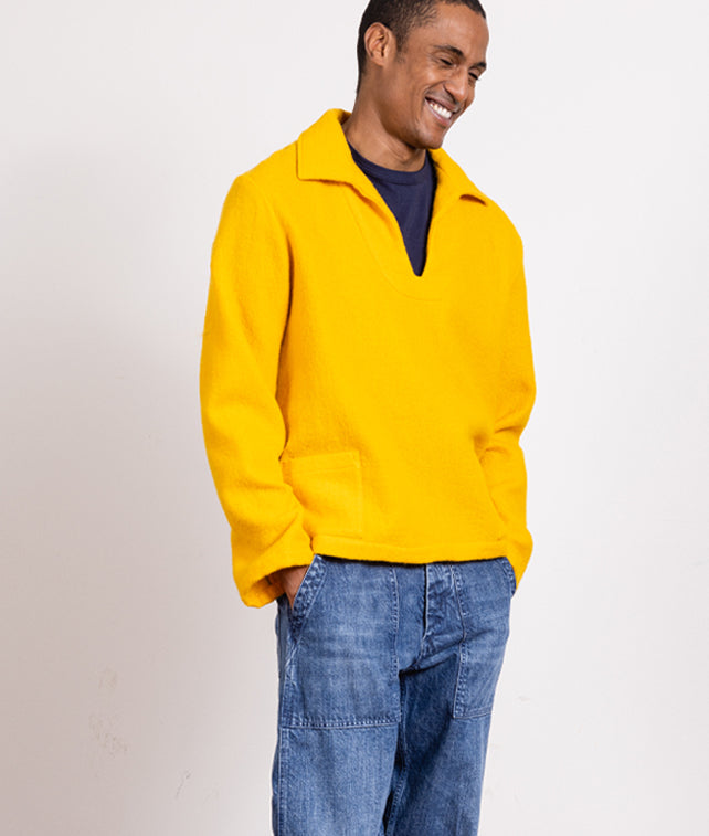 Franco2 Maglione In Lana con Scollo a V