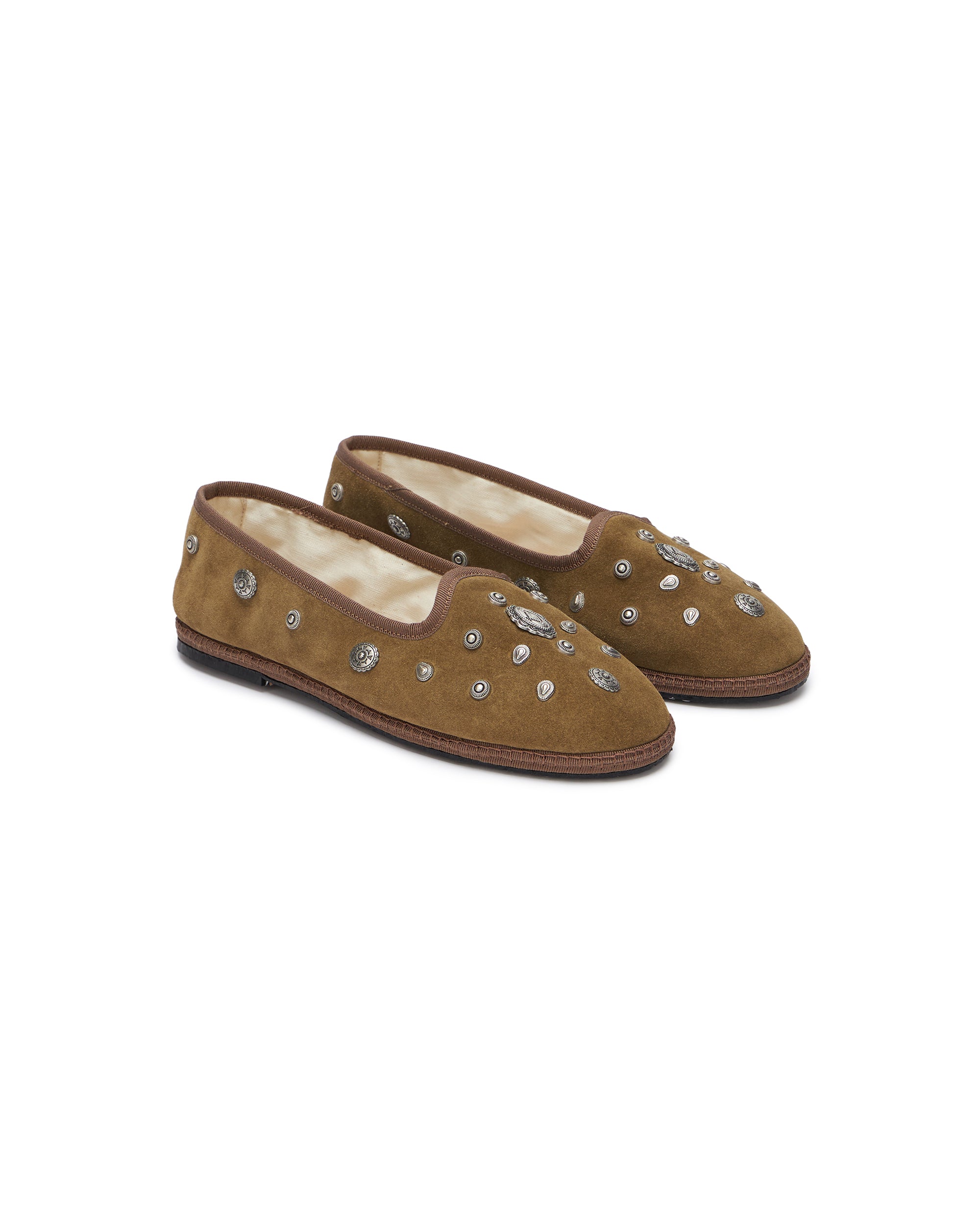 Frutate2 Friulana Suede Gold Studs