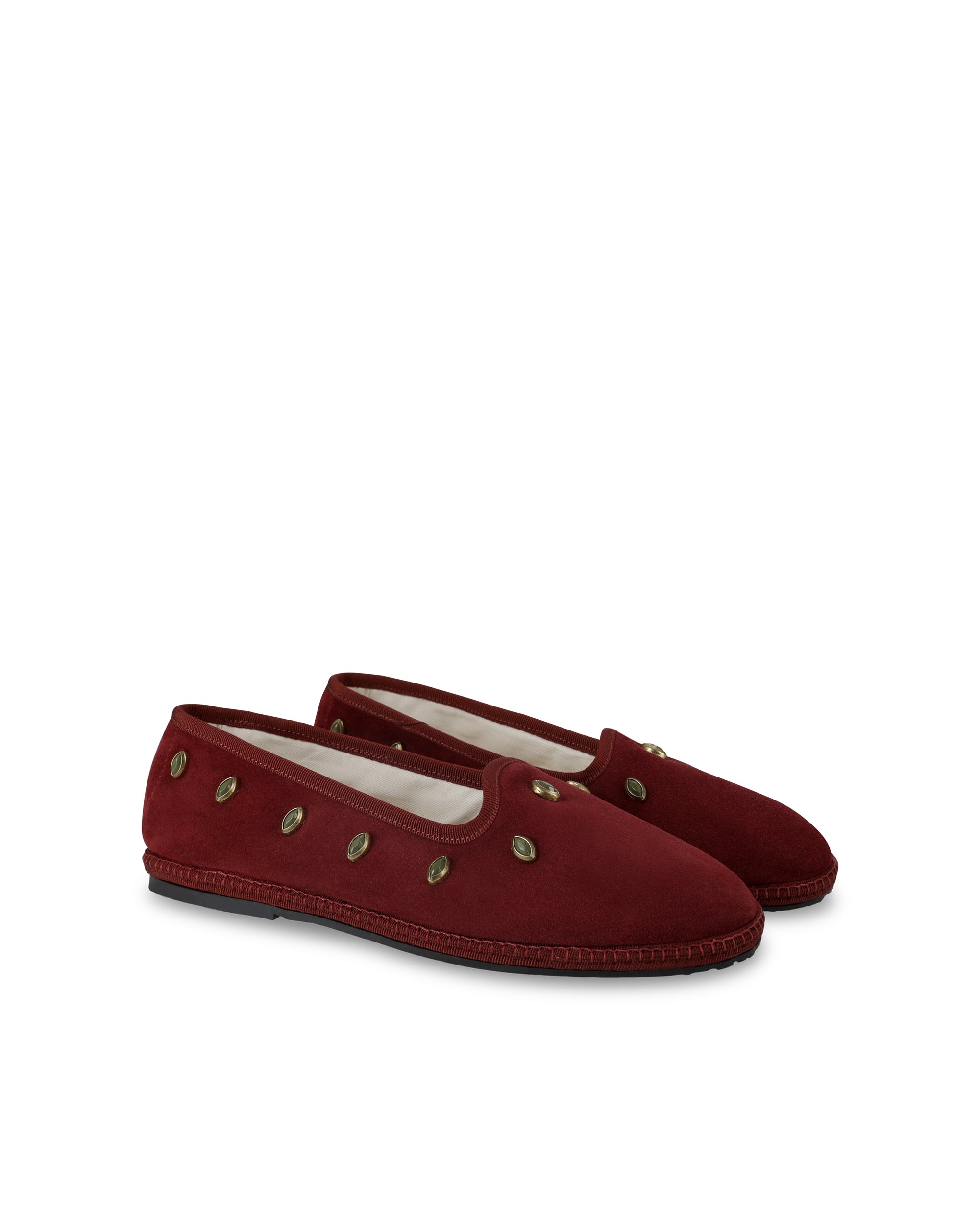 Frutate2 Friulana Suede Gold Studs