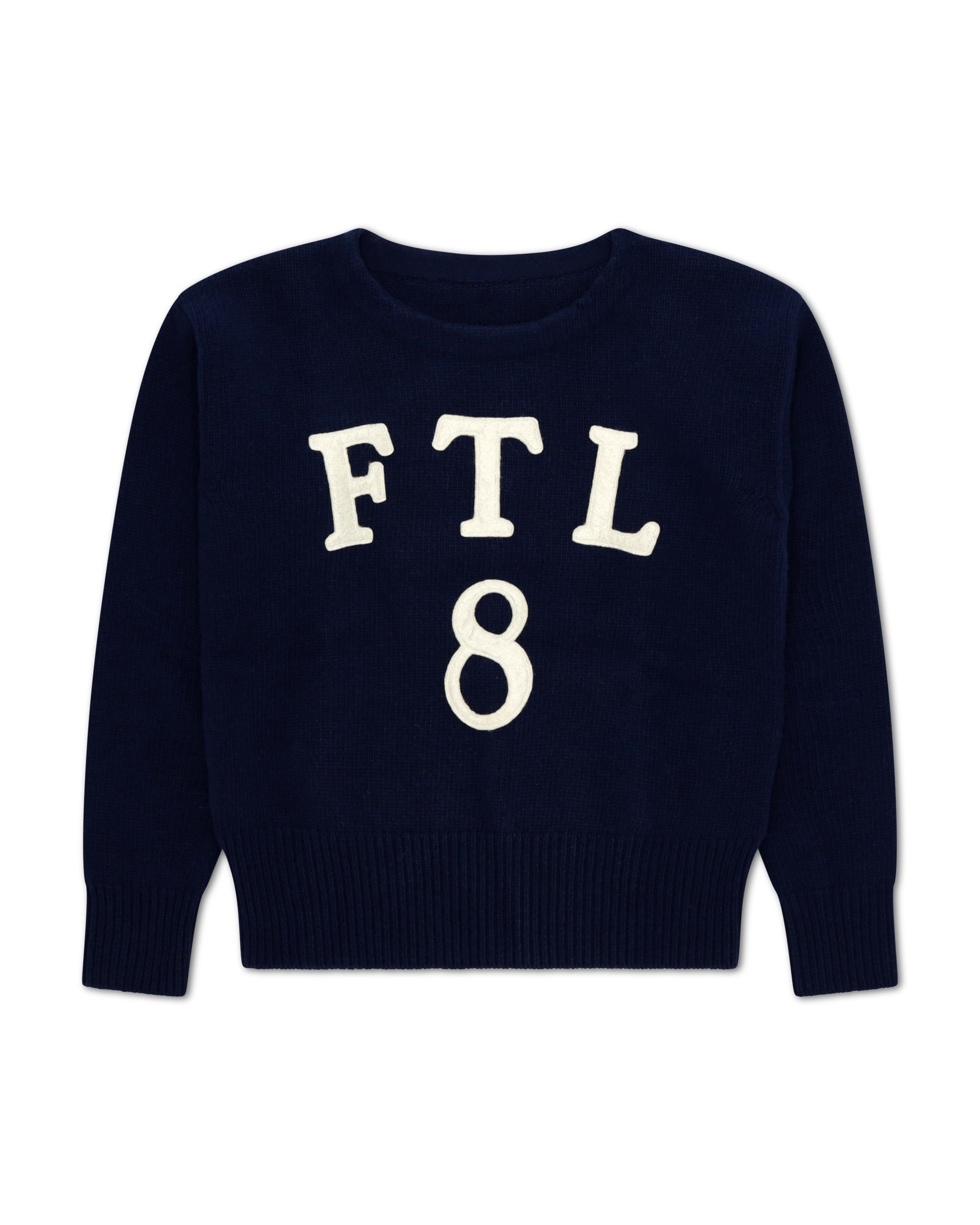 Ftl8R Crewneck Sweatshirt With Embroidery