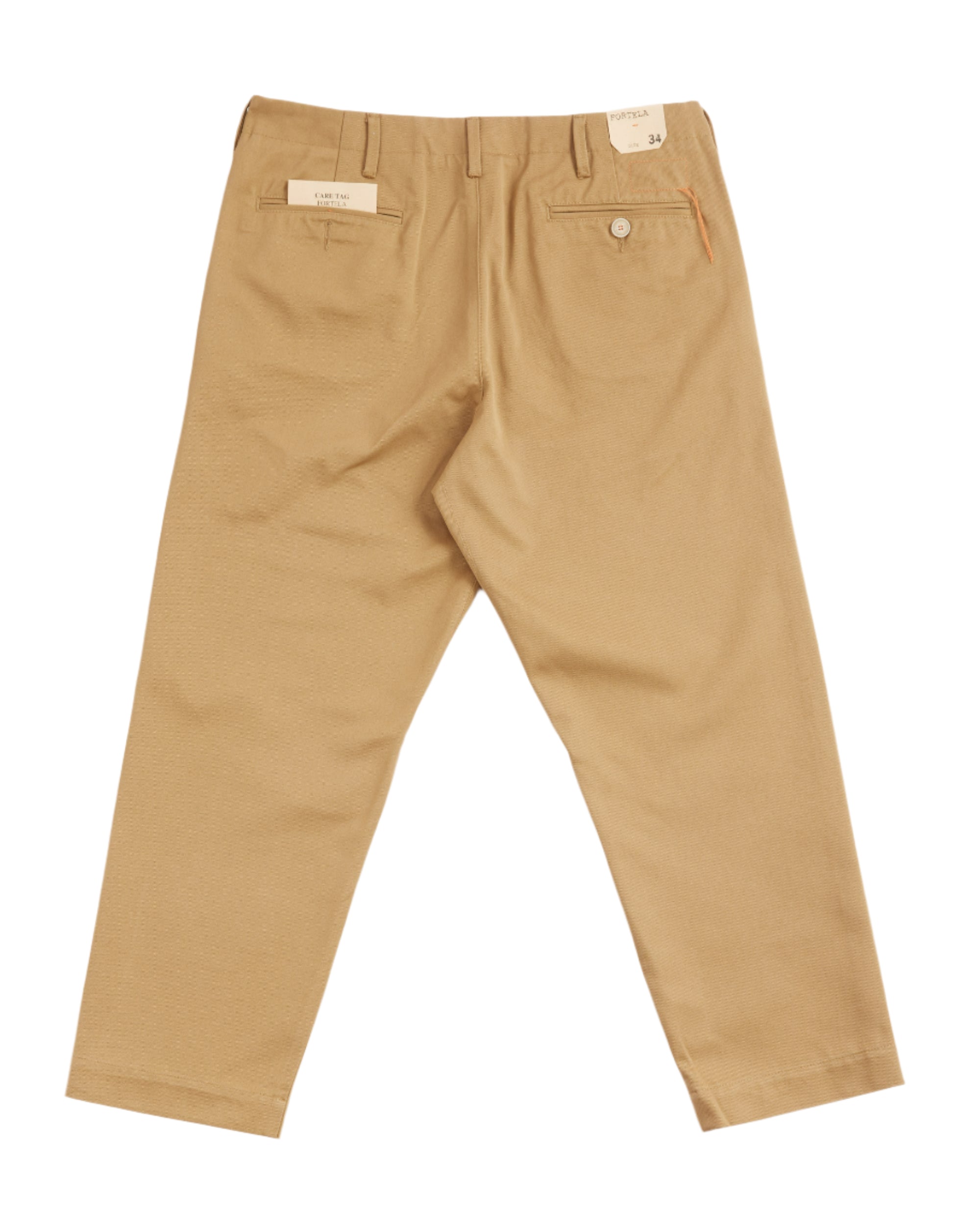 Wallace Pantaloni in Gabardine di Cotone Pesante