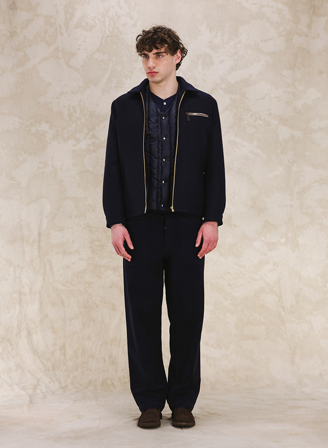 George Giacca In Lana Con Zip