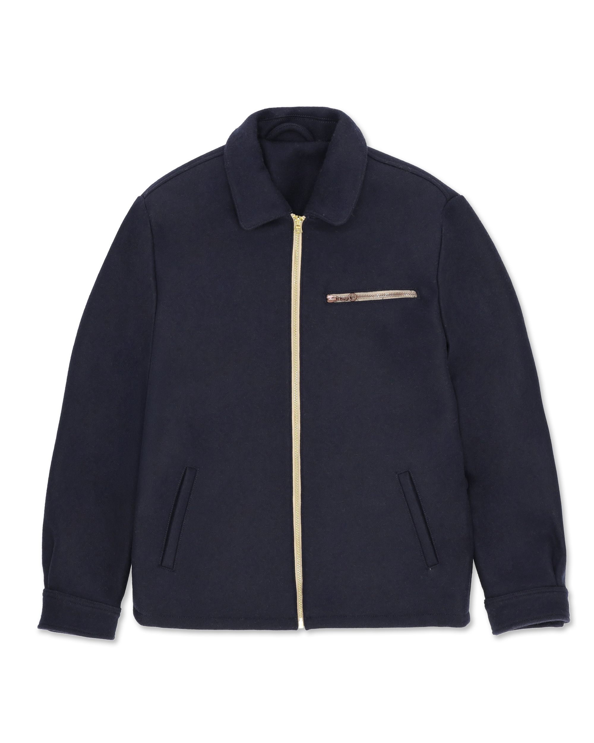 George Giacca In Lana Con Zip