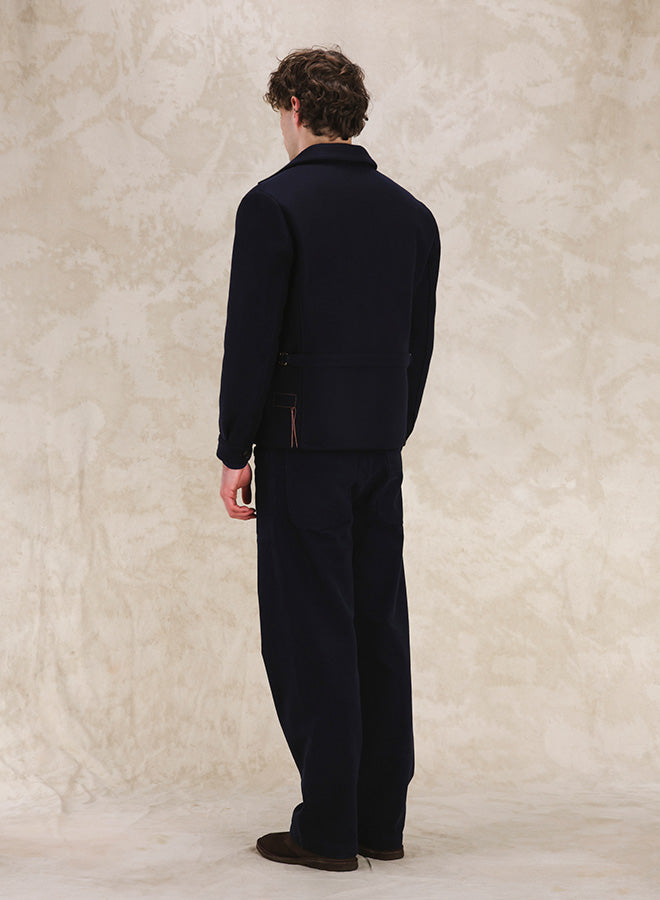 George Giacca In Lana Con Zip