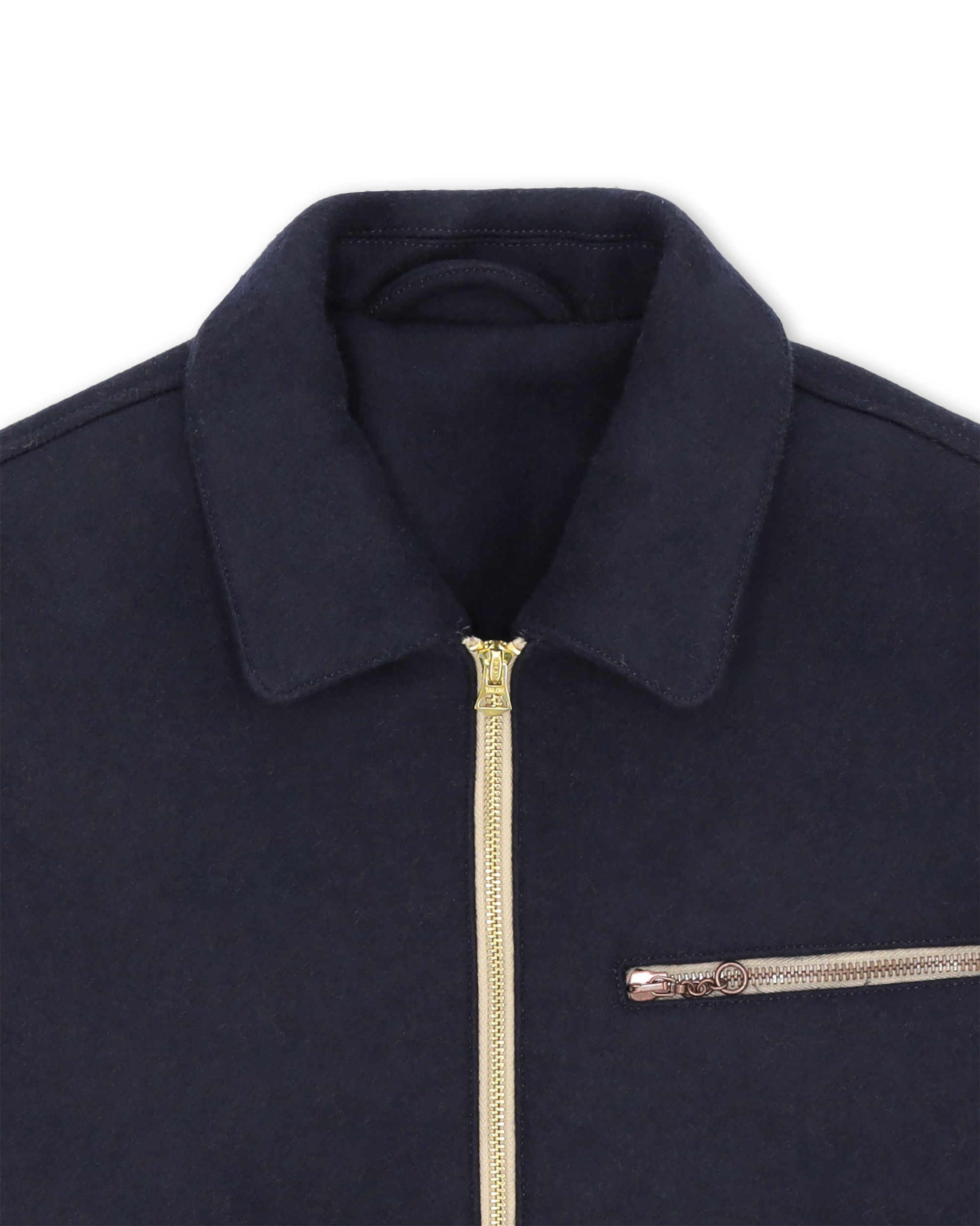 George Giacca In Lana Con Zip