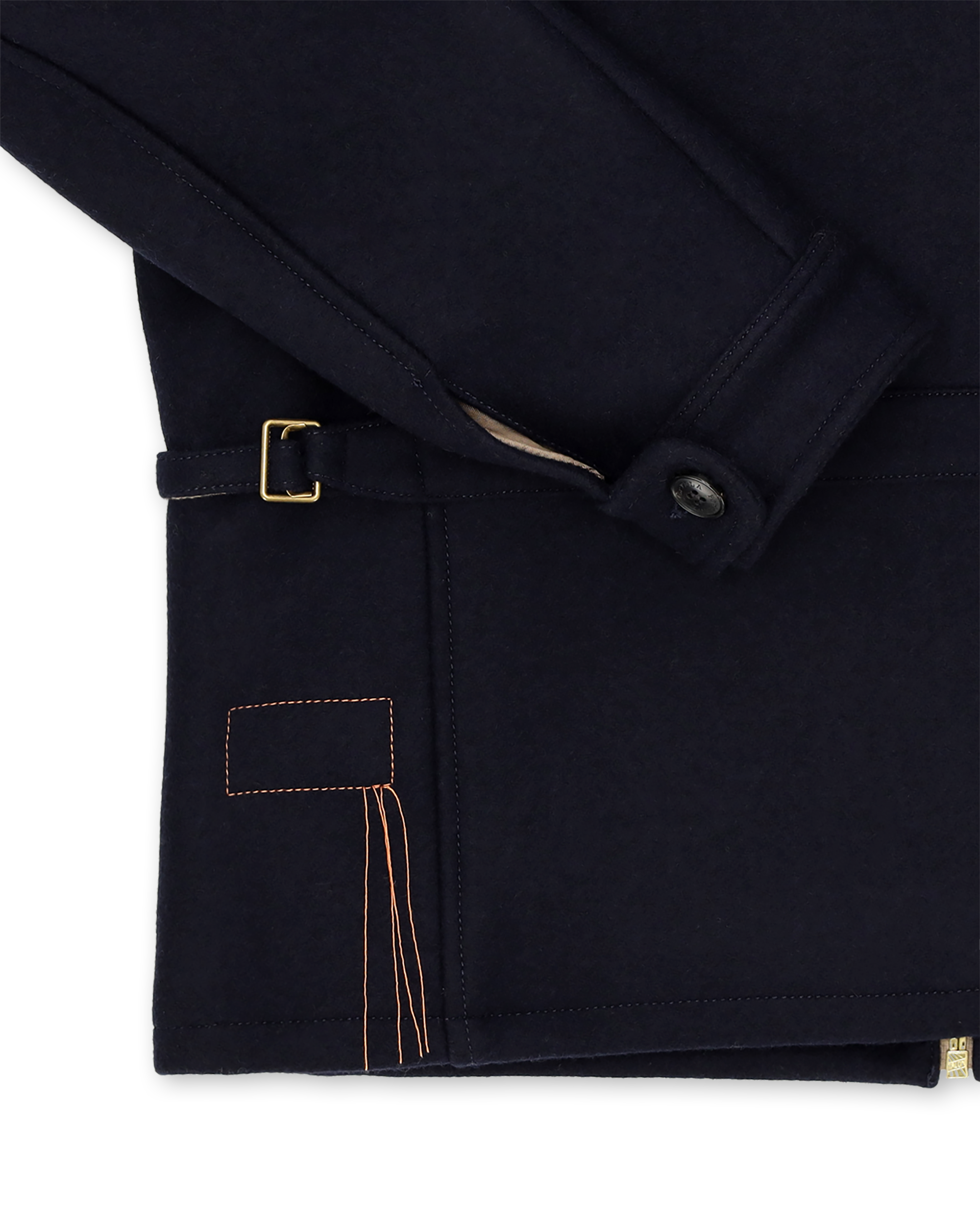 George Giacca In Lana Con Zip