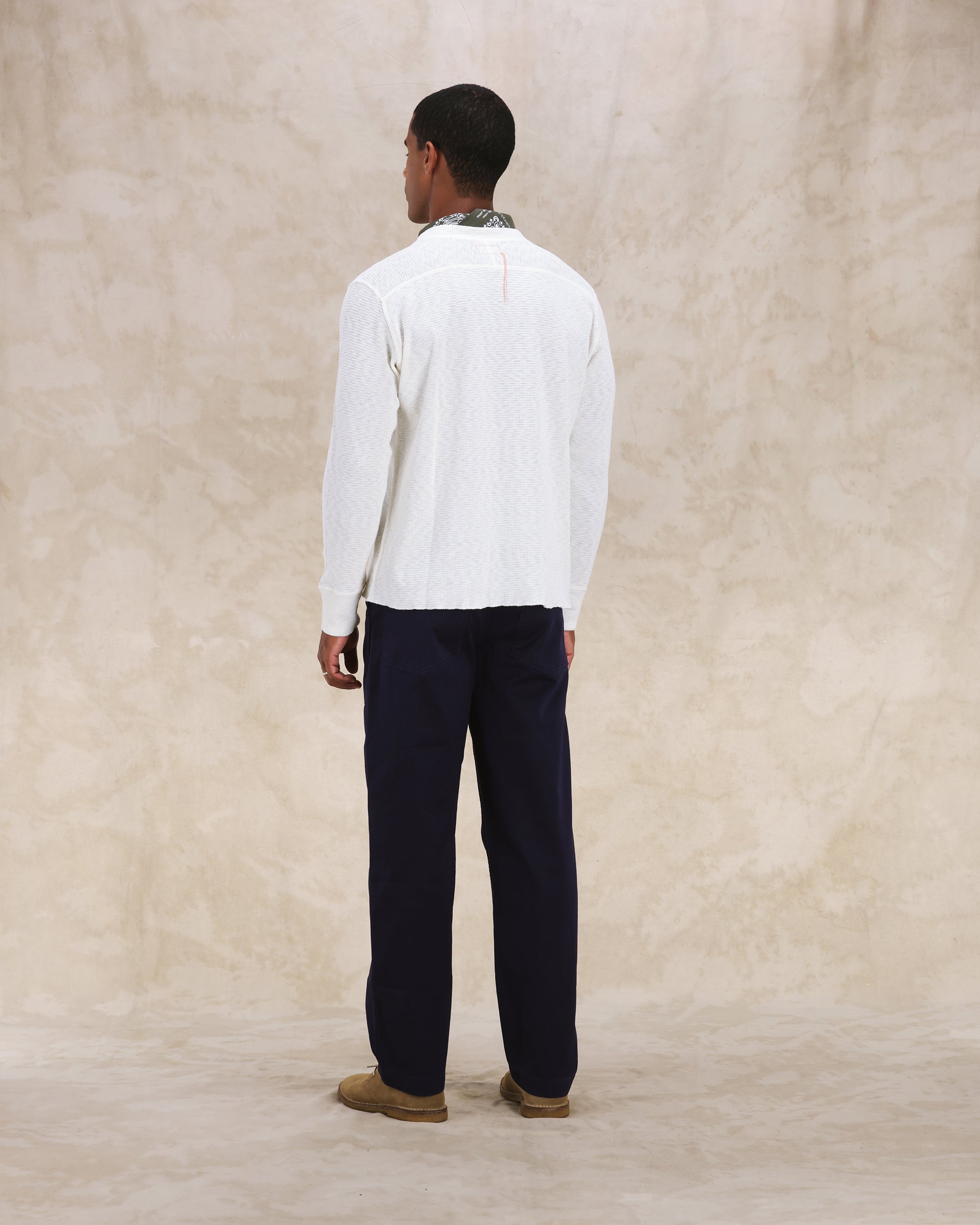 Geremia Maglia In Jersey Waffle