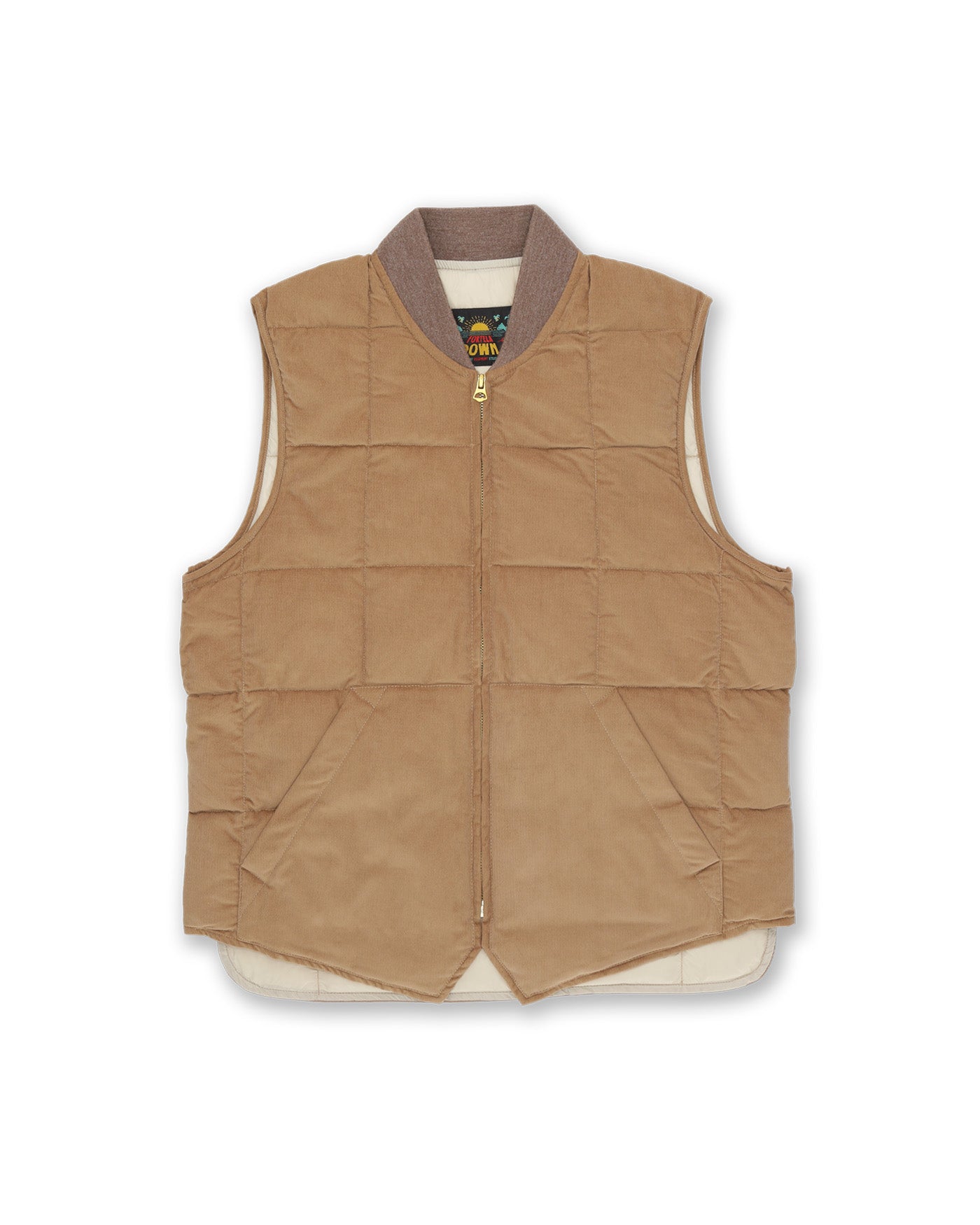 Vest Gilet Smanicato In Velluto A Coste