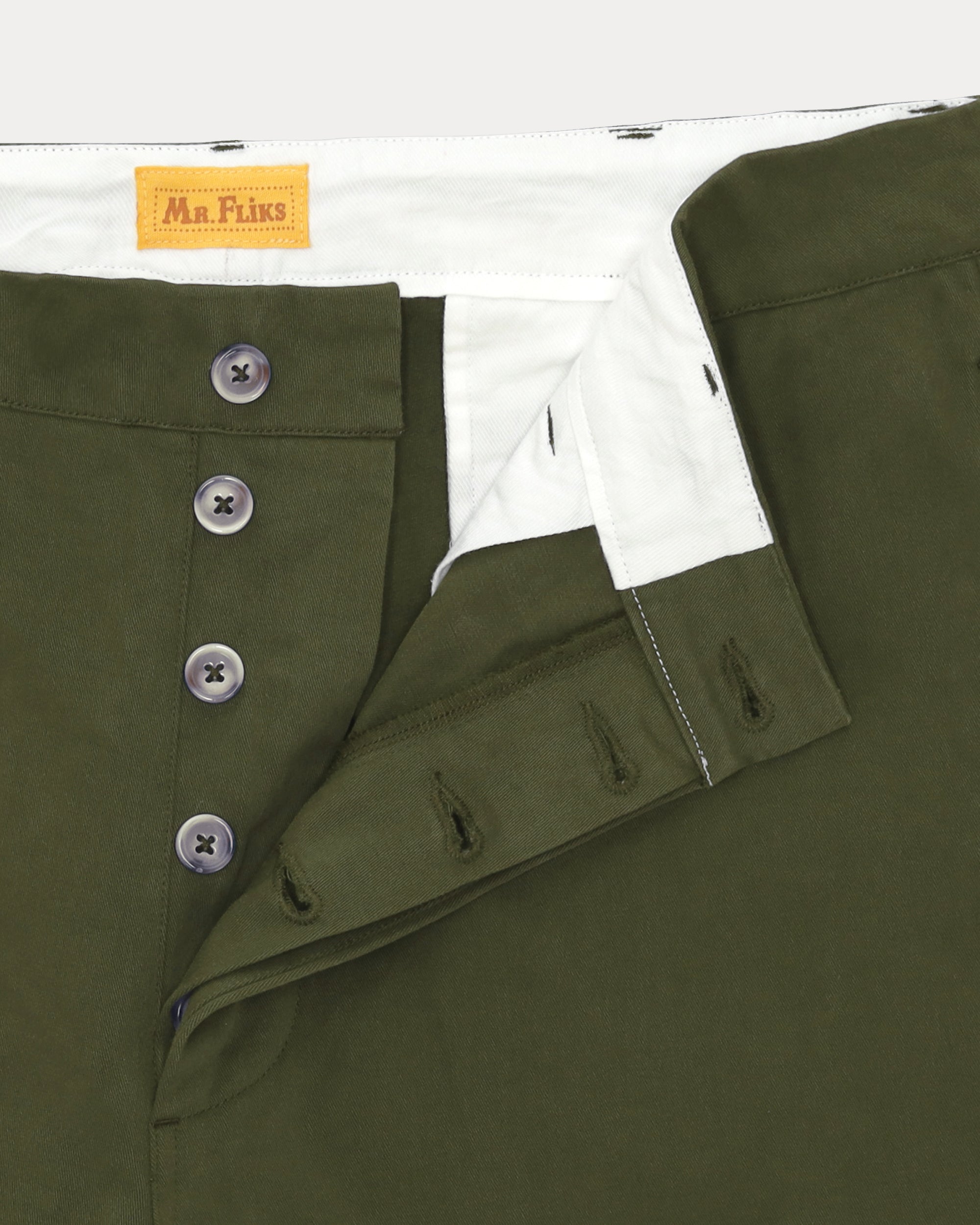 Greg Pantaloni in Twill con Pences