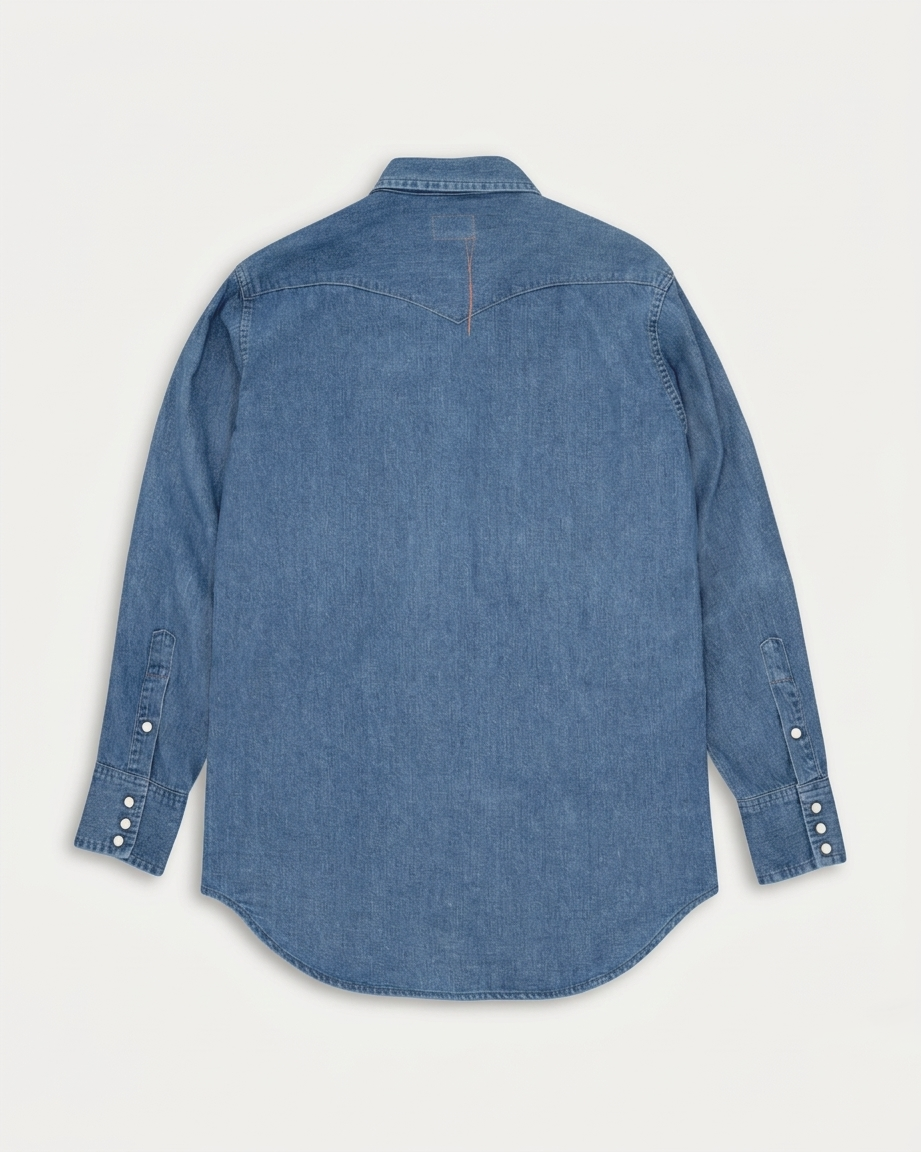 Jenny Camicia In Denim Stone Wash