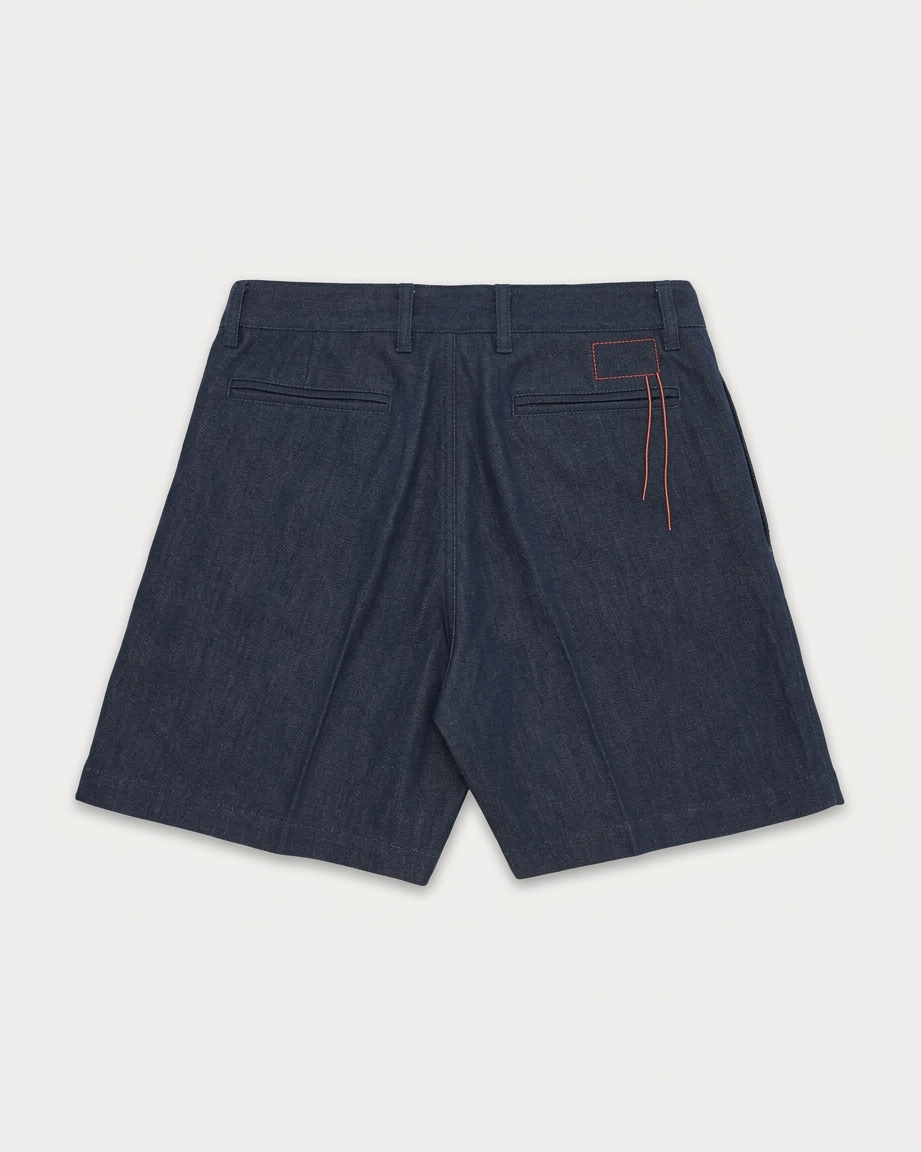 Nyshort Bermuda Con Pences In Lino