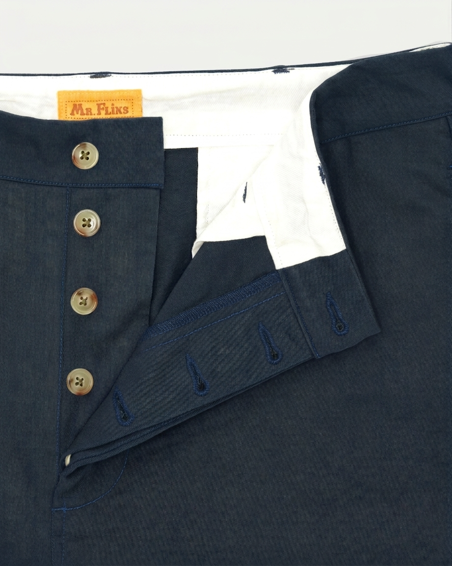 Noll Bermuda in Twill con Pences