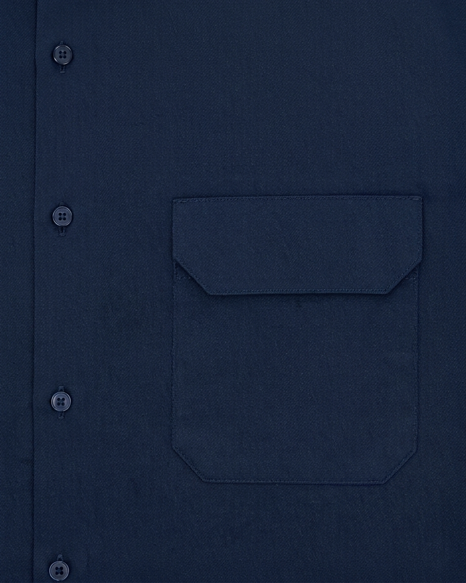 Hap Camicia Manica Corta in Twill