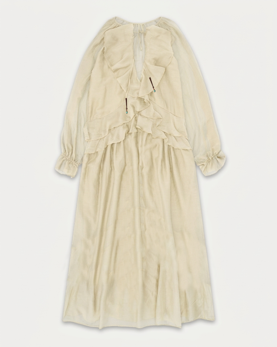 Ange Cotton and Silk Caftan