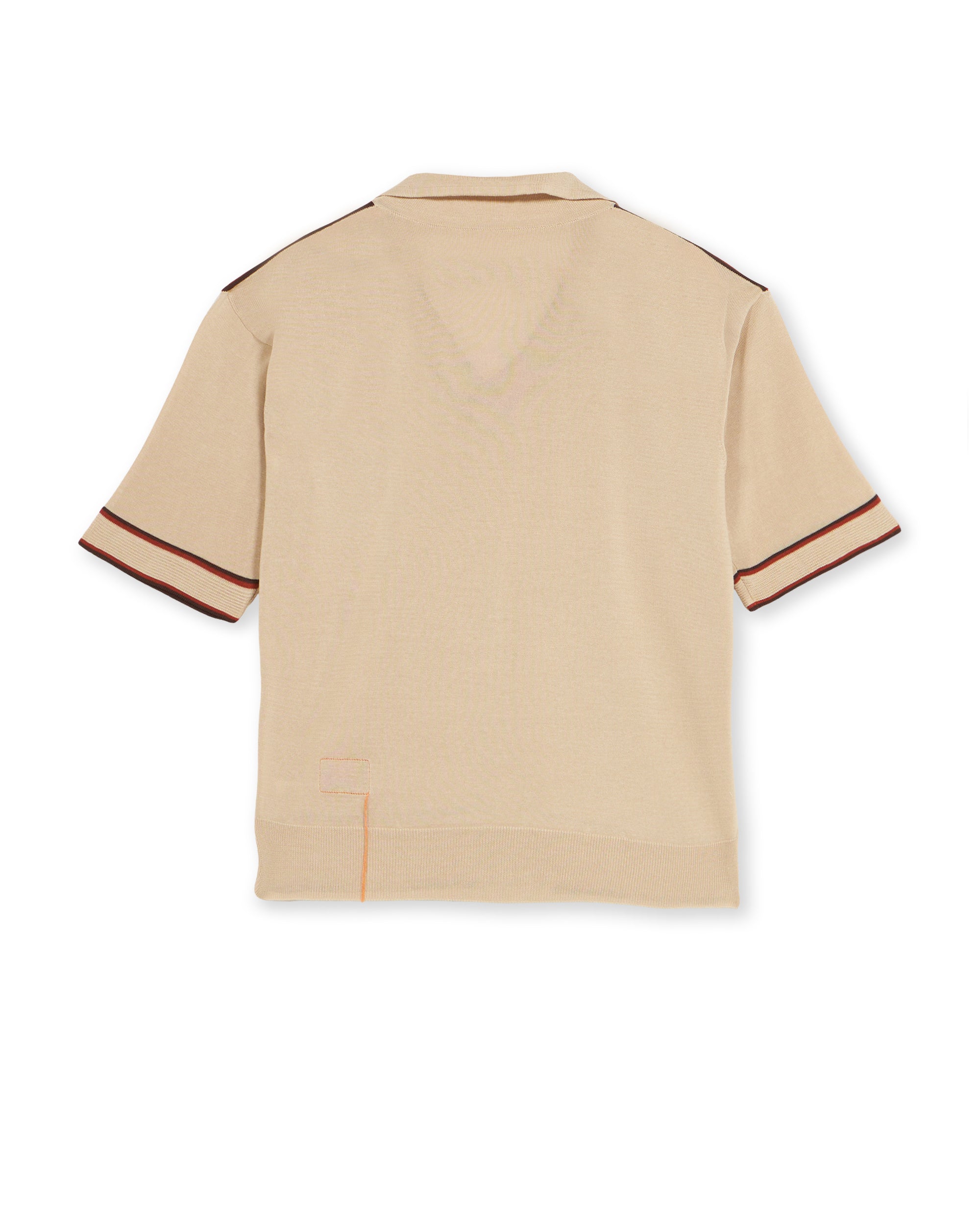 Hank Polo In Cotone Con Scollo A V