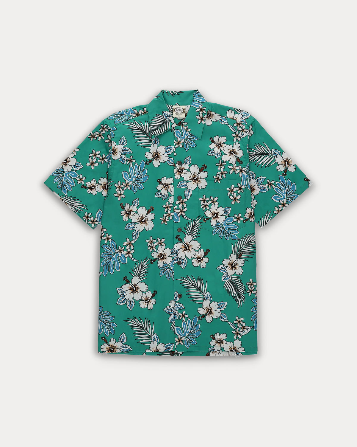 Haole Printed Cotton Short Sleeve Shirt