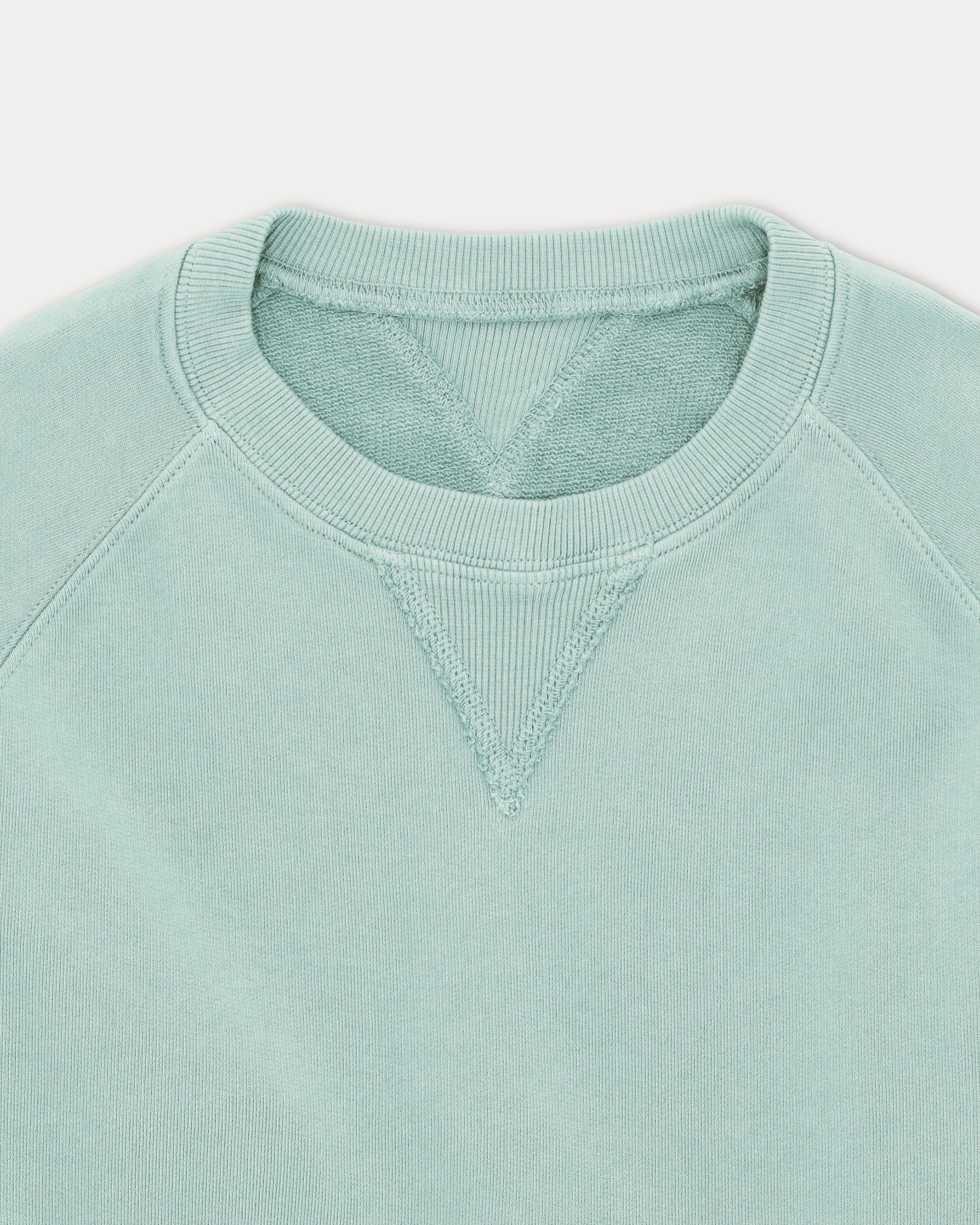 Harvard Felpa Girocollo in Jersey Garzato con taglio Raglan
