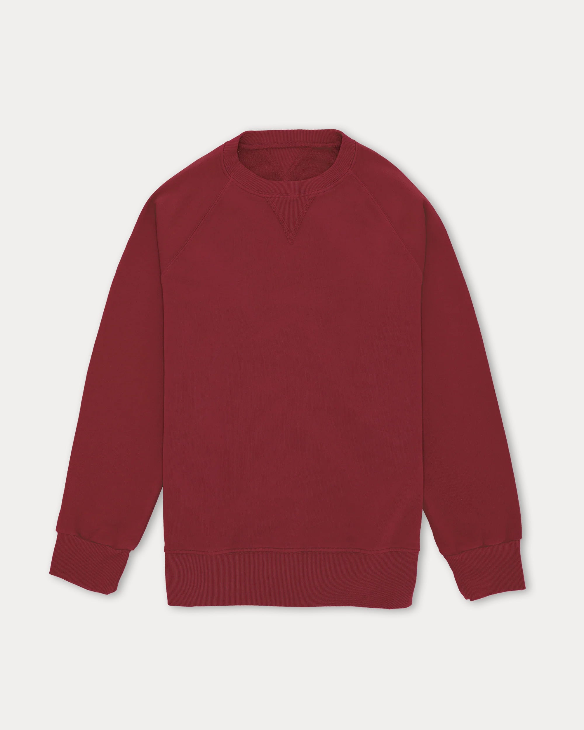 Harvard Felpa Girocollo in Jersey Garzato con taglio Raglan
