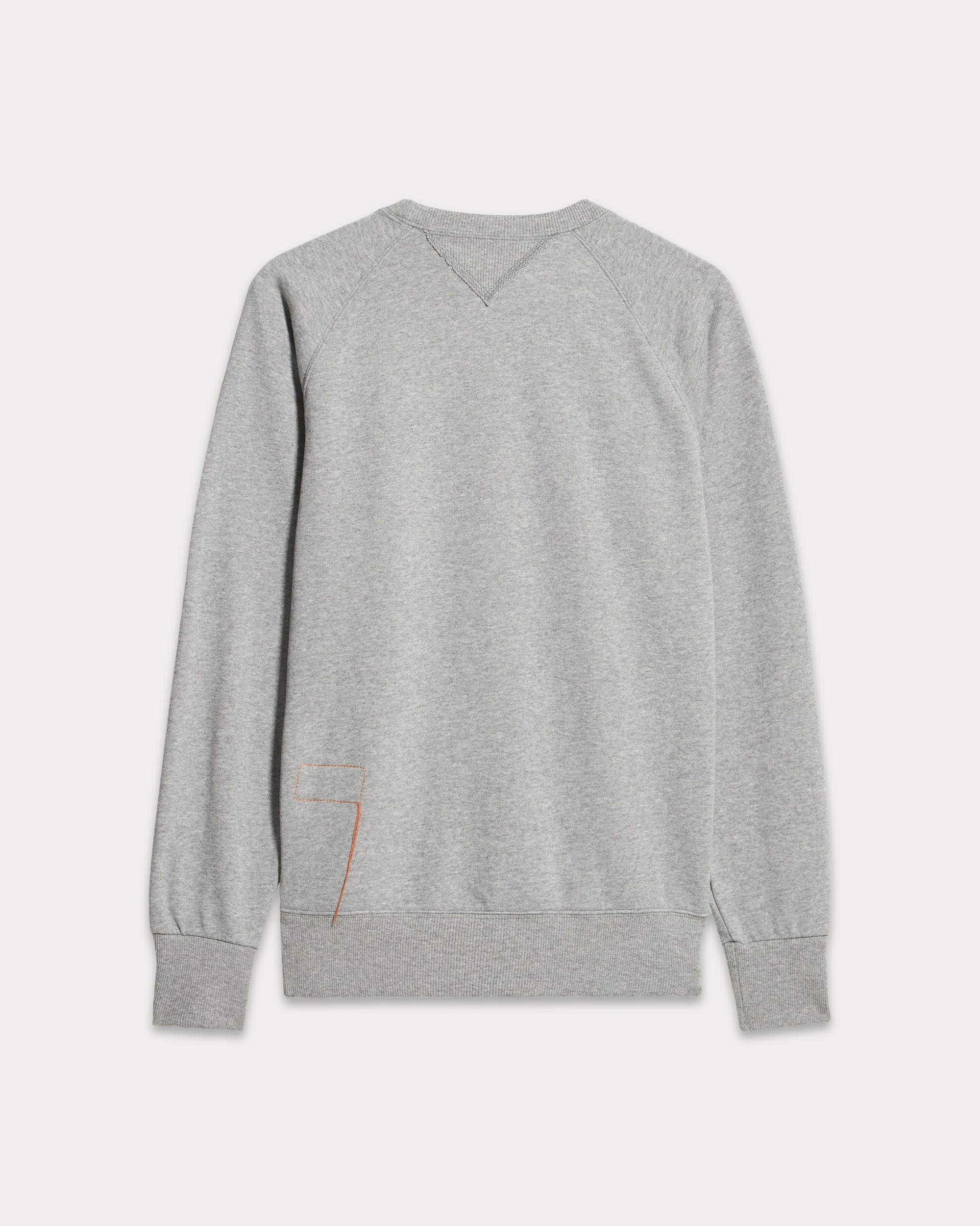 Harvard Crew Neck Brushed Jersey Sweatshirt with Raglan Sleeves