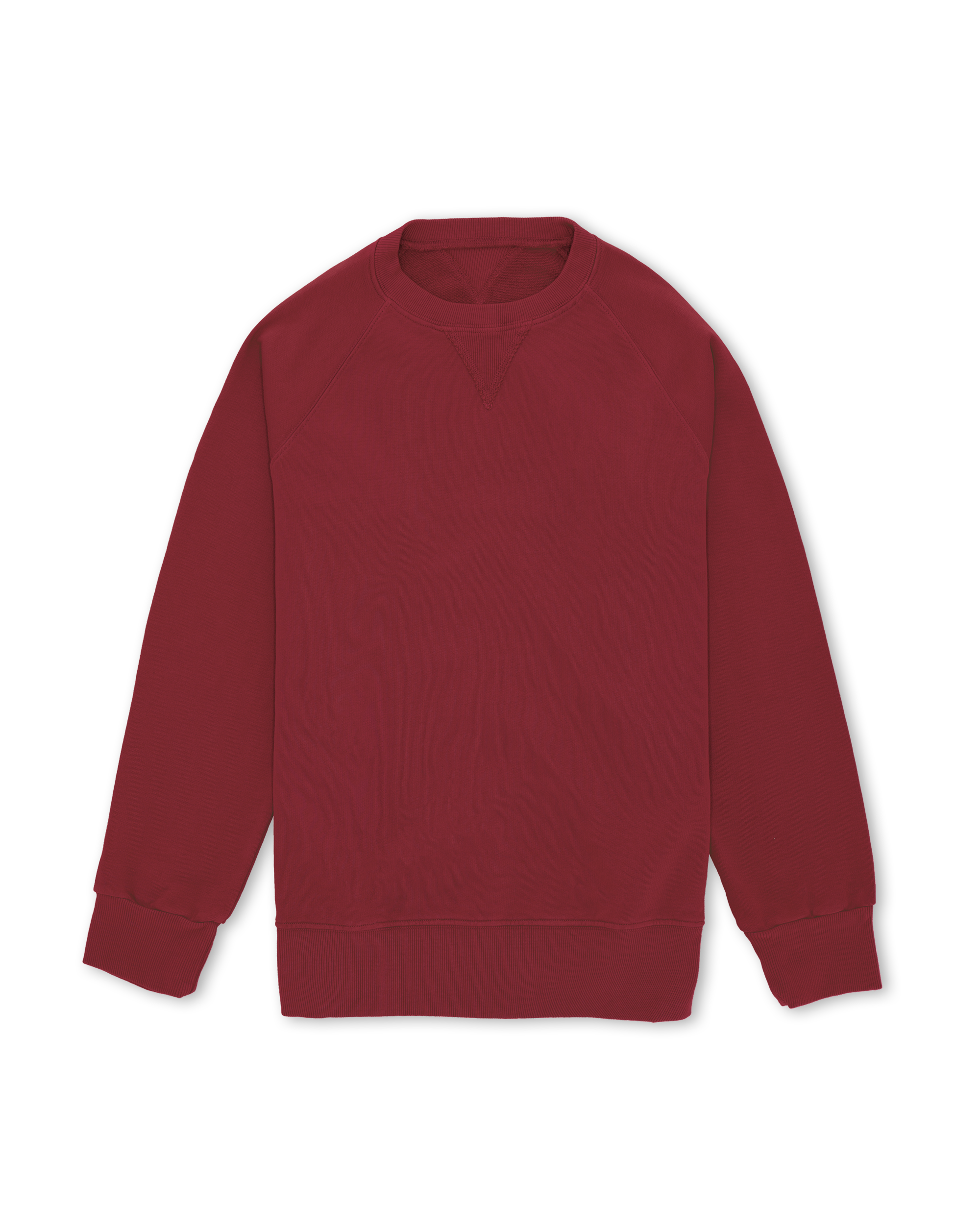 Harvard Felpa Girocollo in Jersey Garzato con taglio Raglan