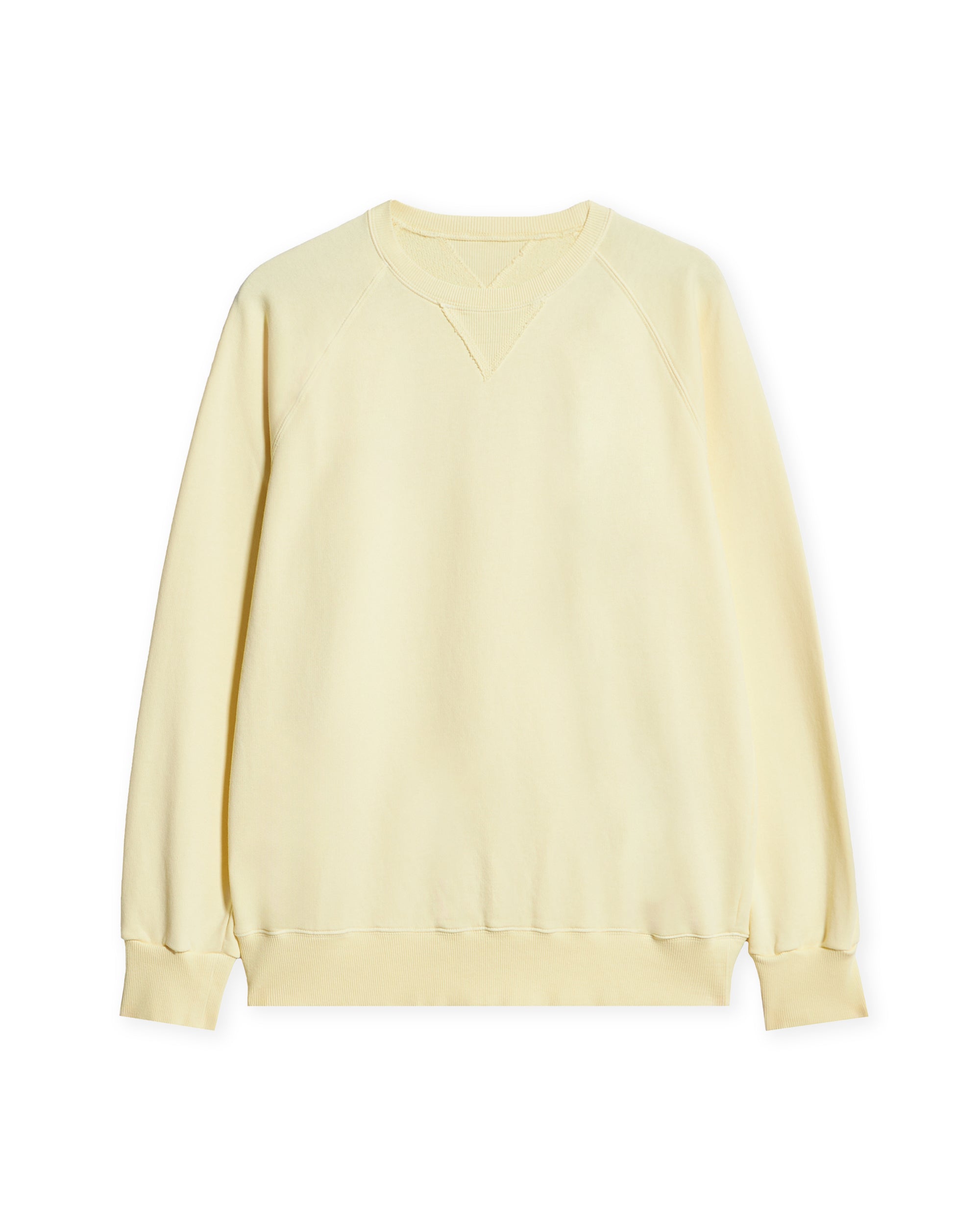 Harvard Felpa Girocollo in Jersey Garzato con taglio Raglan