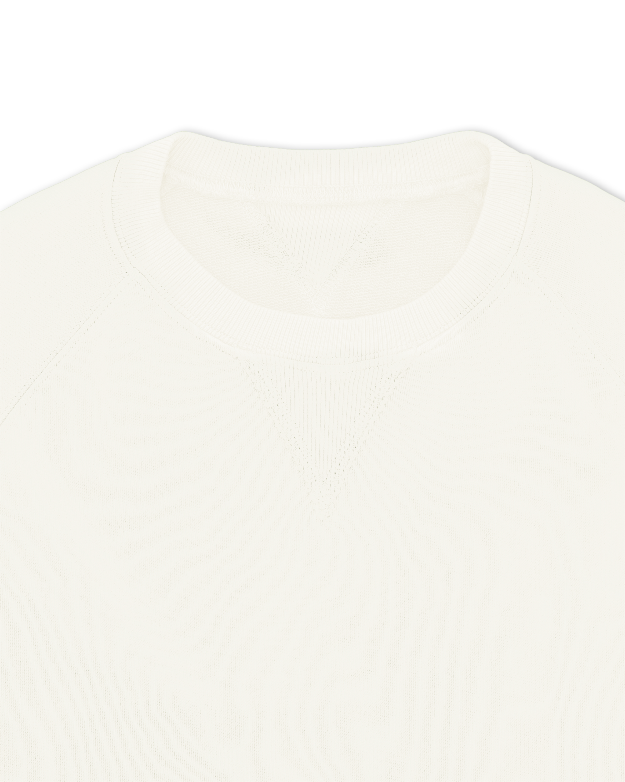 Harvard Felpa Girocollo in Jersey Garzato con taglio Raglan