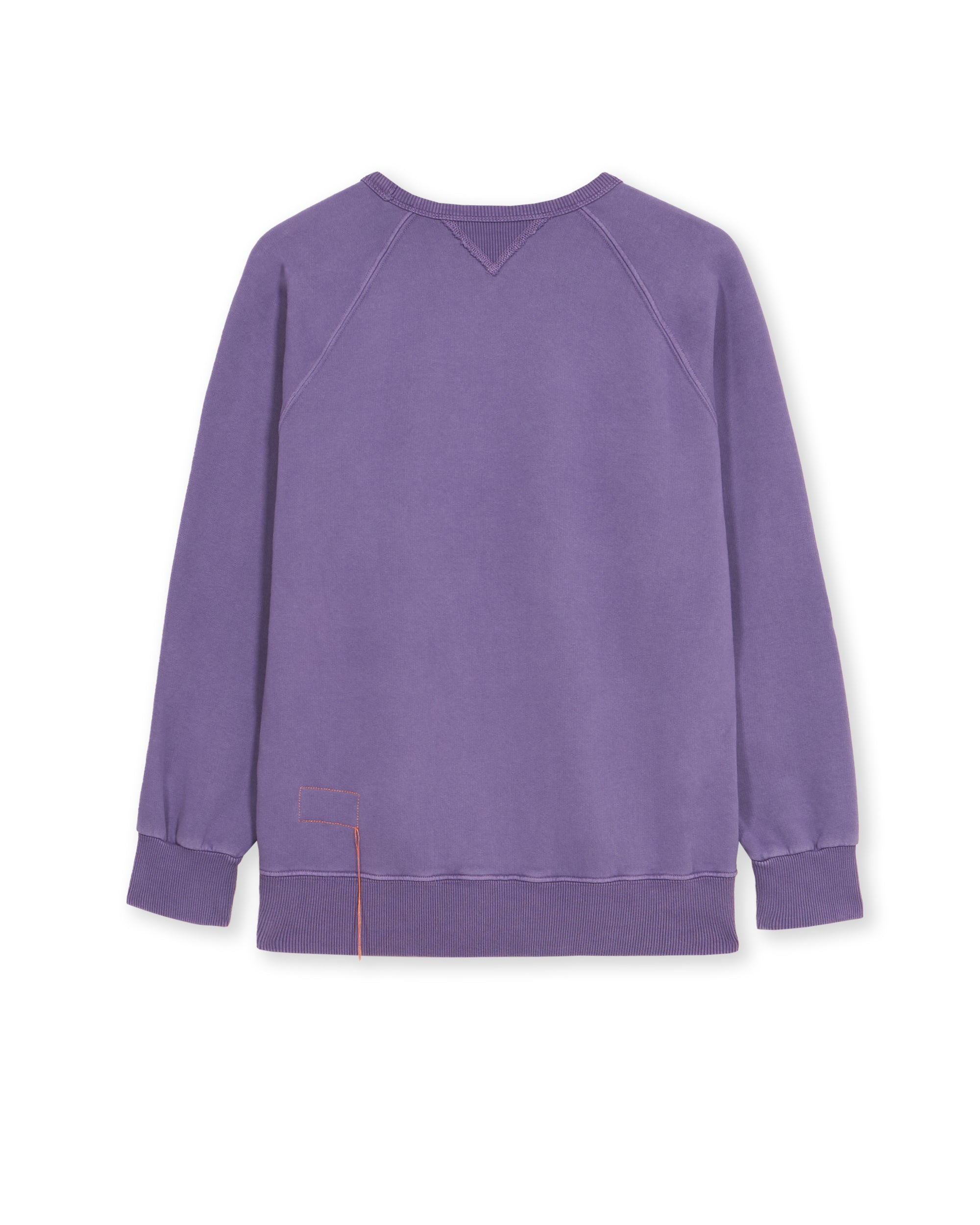 Harvard Felpa Girocollo in Jersey Felpato con taglio Raglan