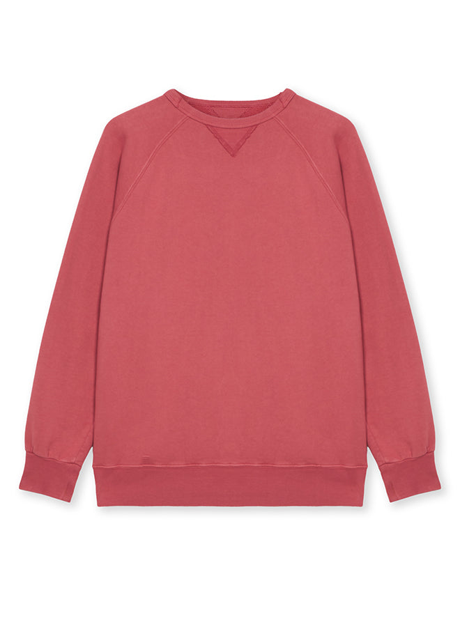 Harvard Felpa Girocollo in Jersey Felpato con taglio Raglan