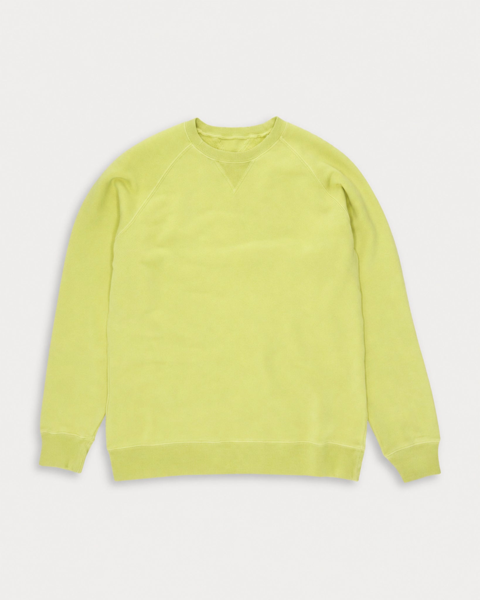 Harvard Felpa Girocollo in Jersey Felpato con taglio Raglan