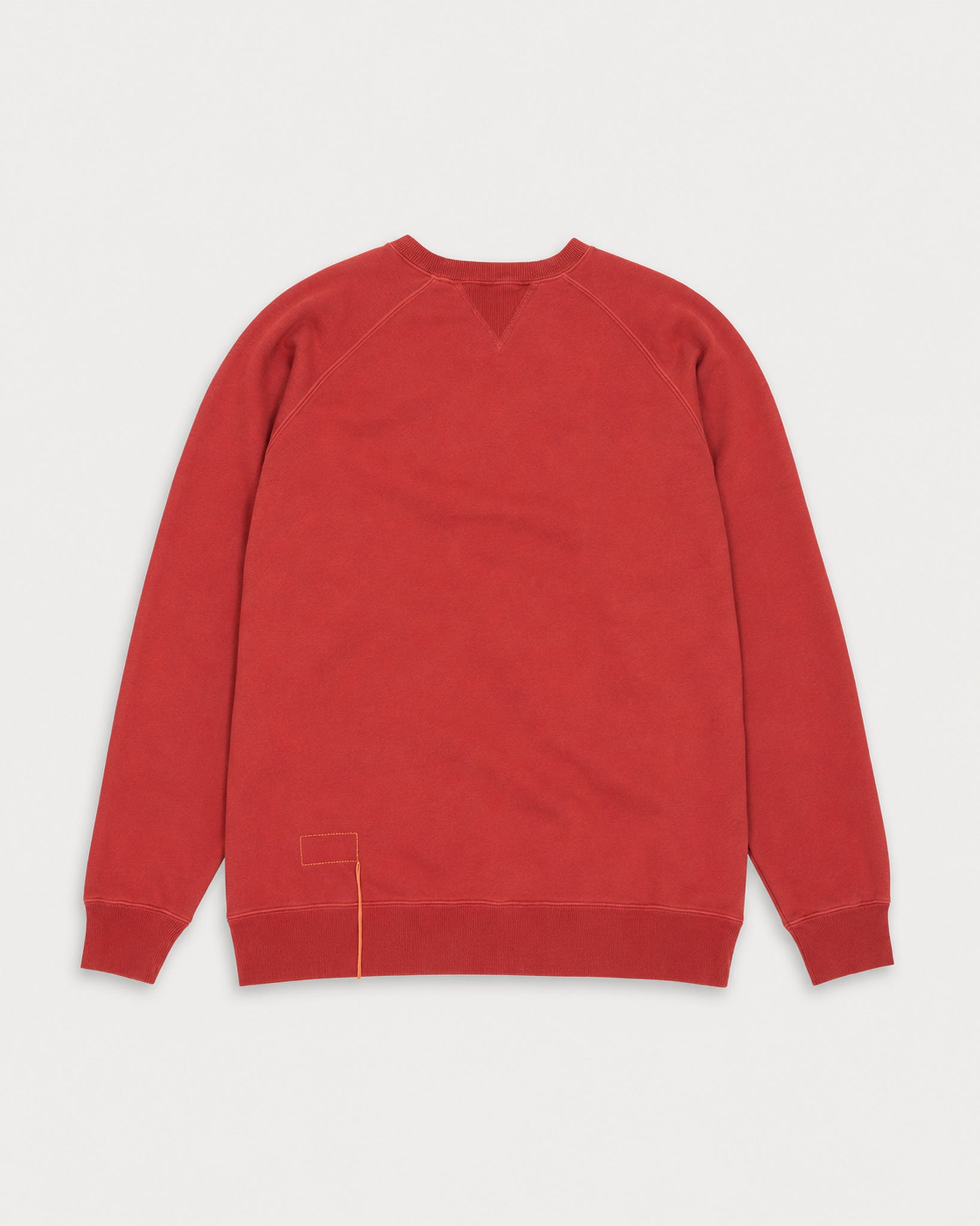Harvard Crew Neck Brushed Jersey Sweatshirt with Raglan Sleeves