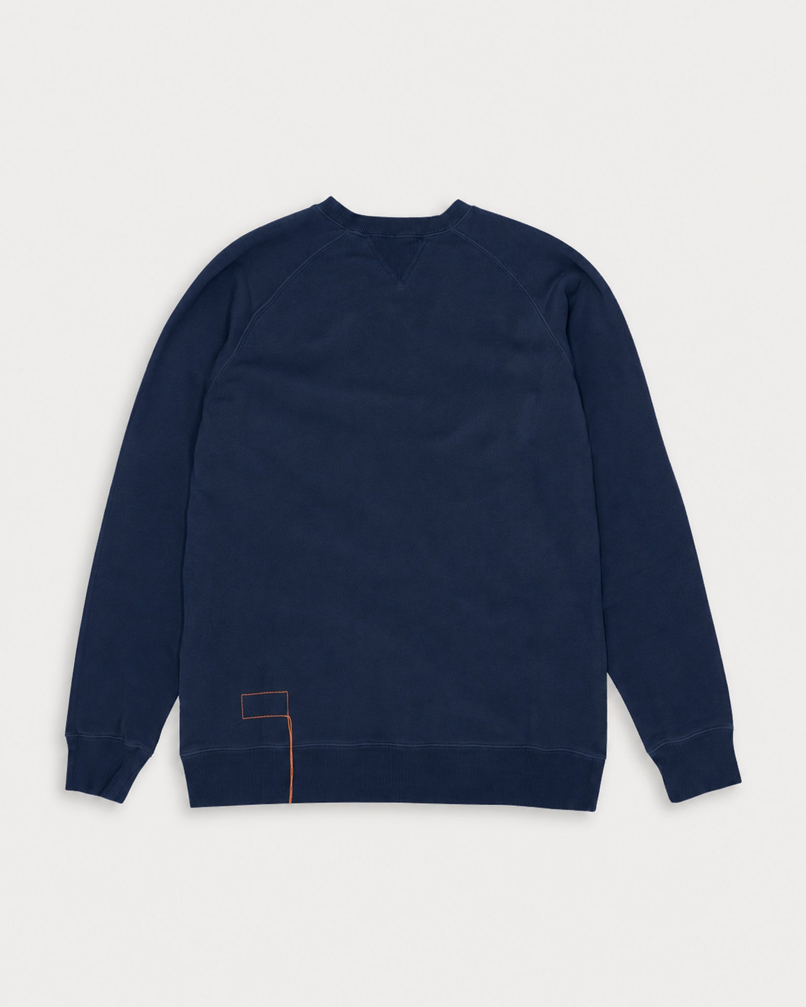 Harvard Crew Neck Brushed Jersey Sweatshirt with Raglan Sleeves