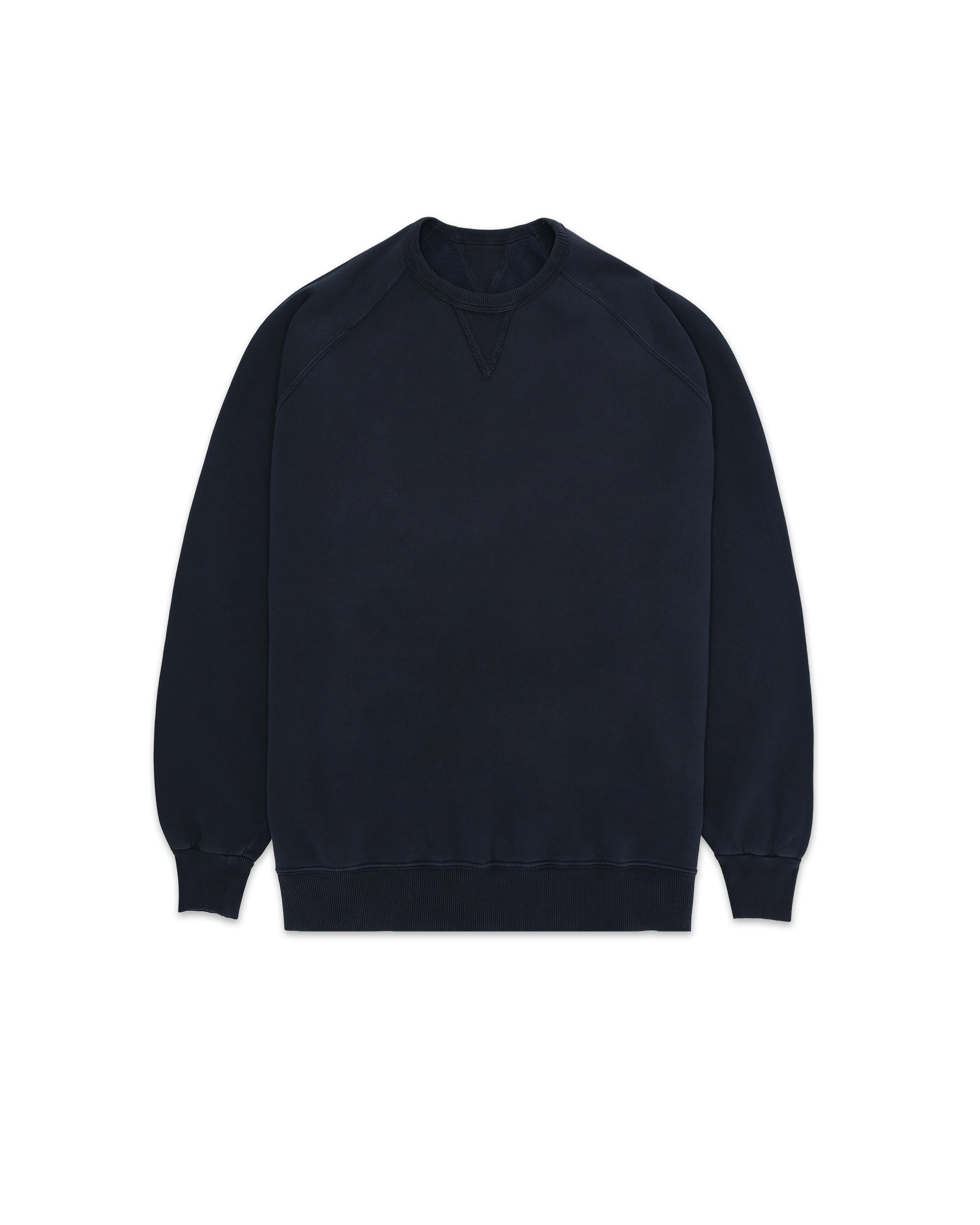 Harvard Felpa Girocollo in Jersey Felpato con taglio Raglan