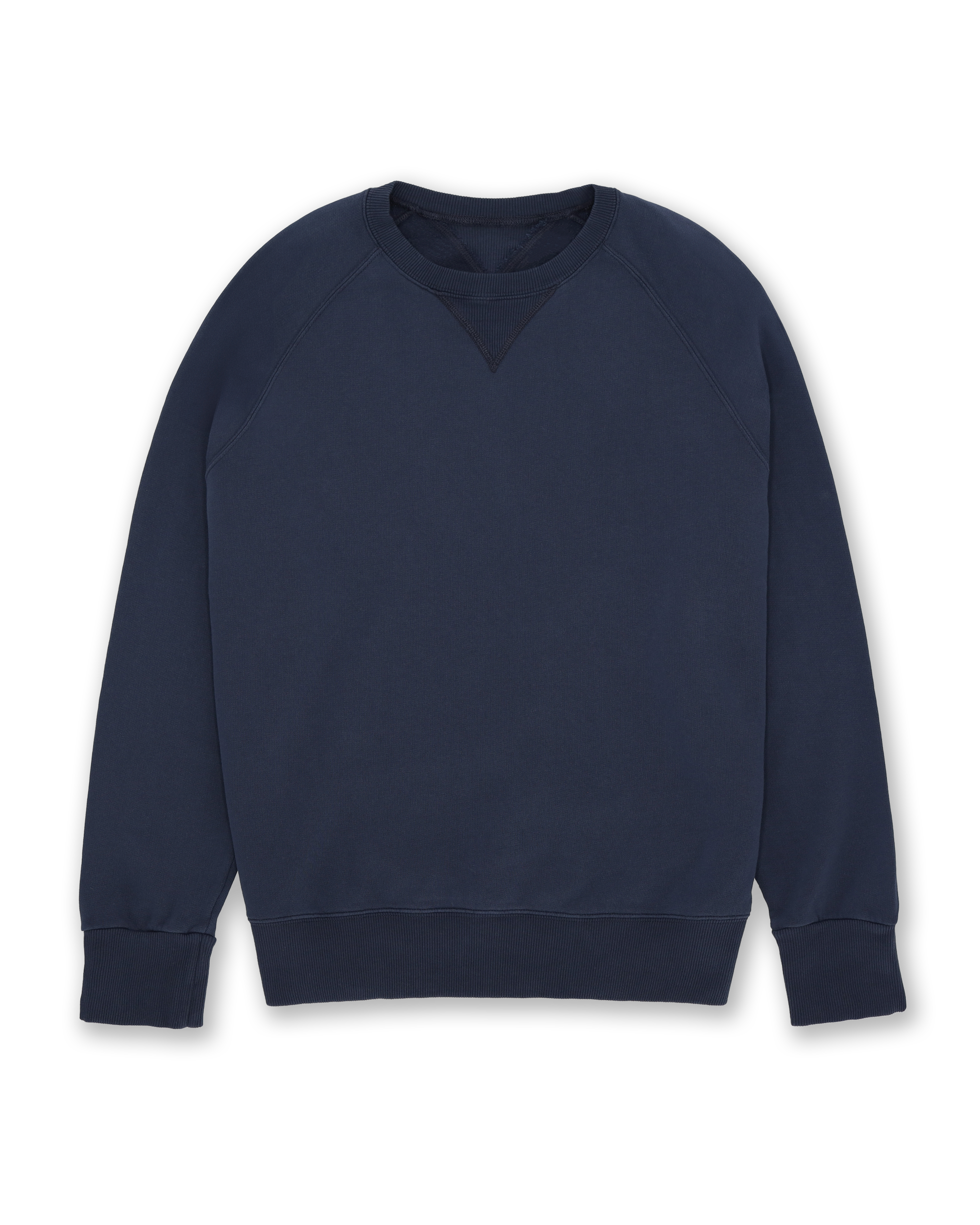 Harvard Felpa Girocollo in Jersey Felpato con taglio Raglan